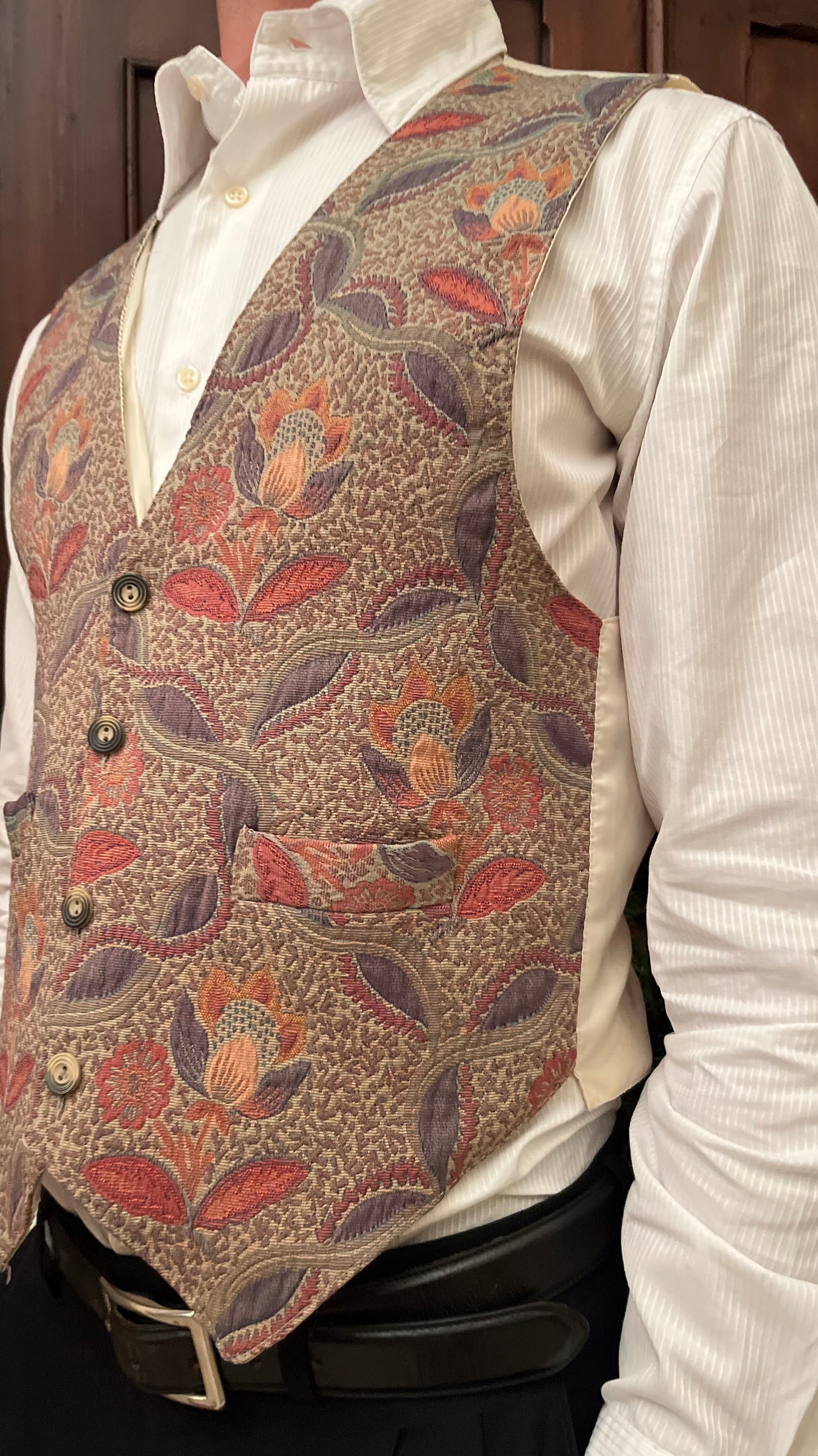 Gilet floreale
