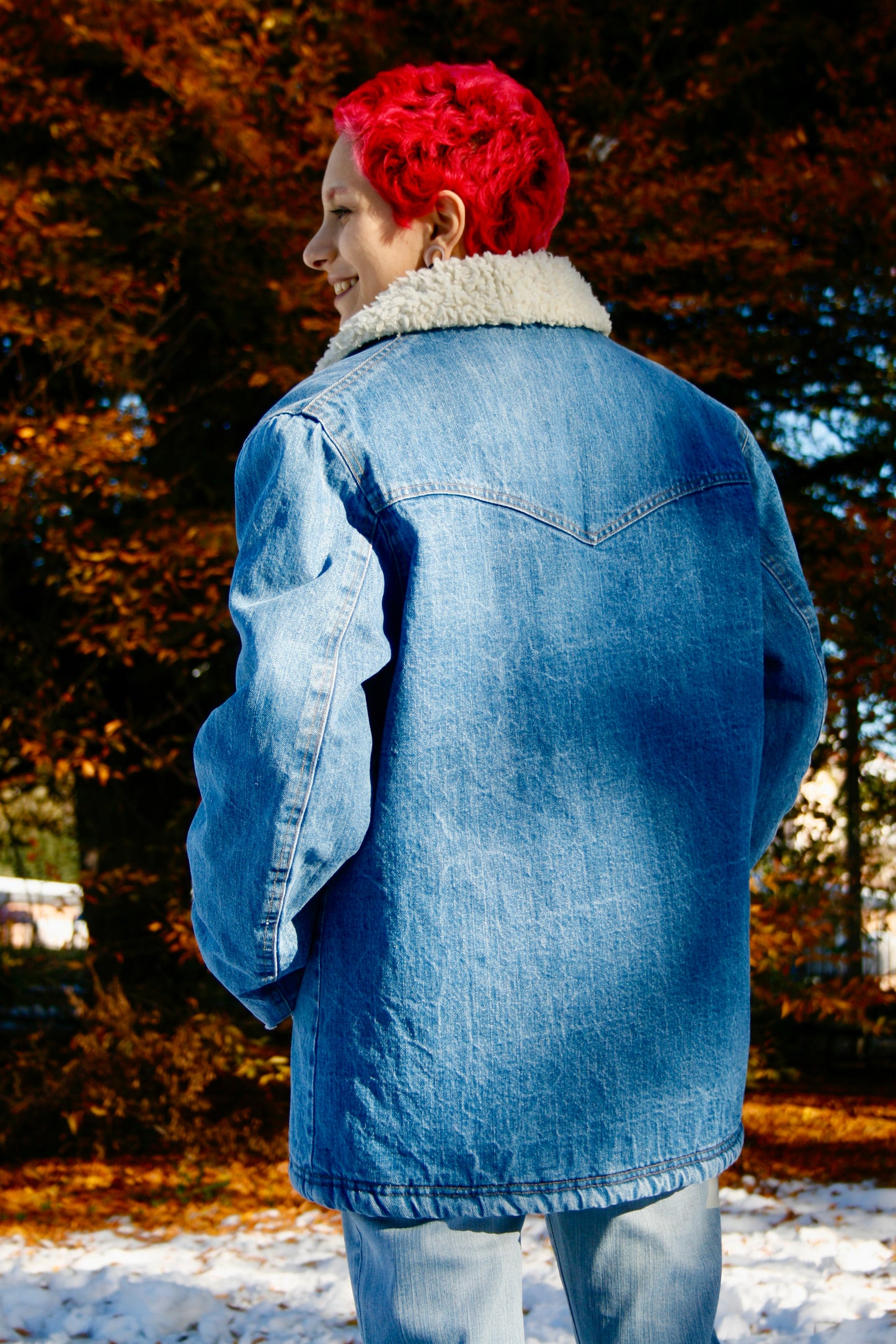 Giacca Sherpa Trucker Levi’s anni ‘80