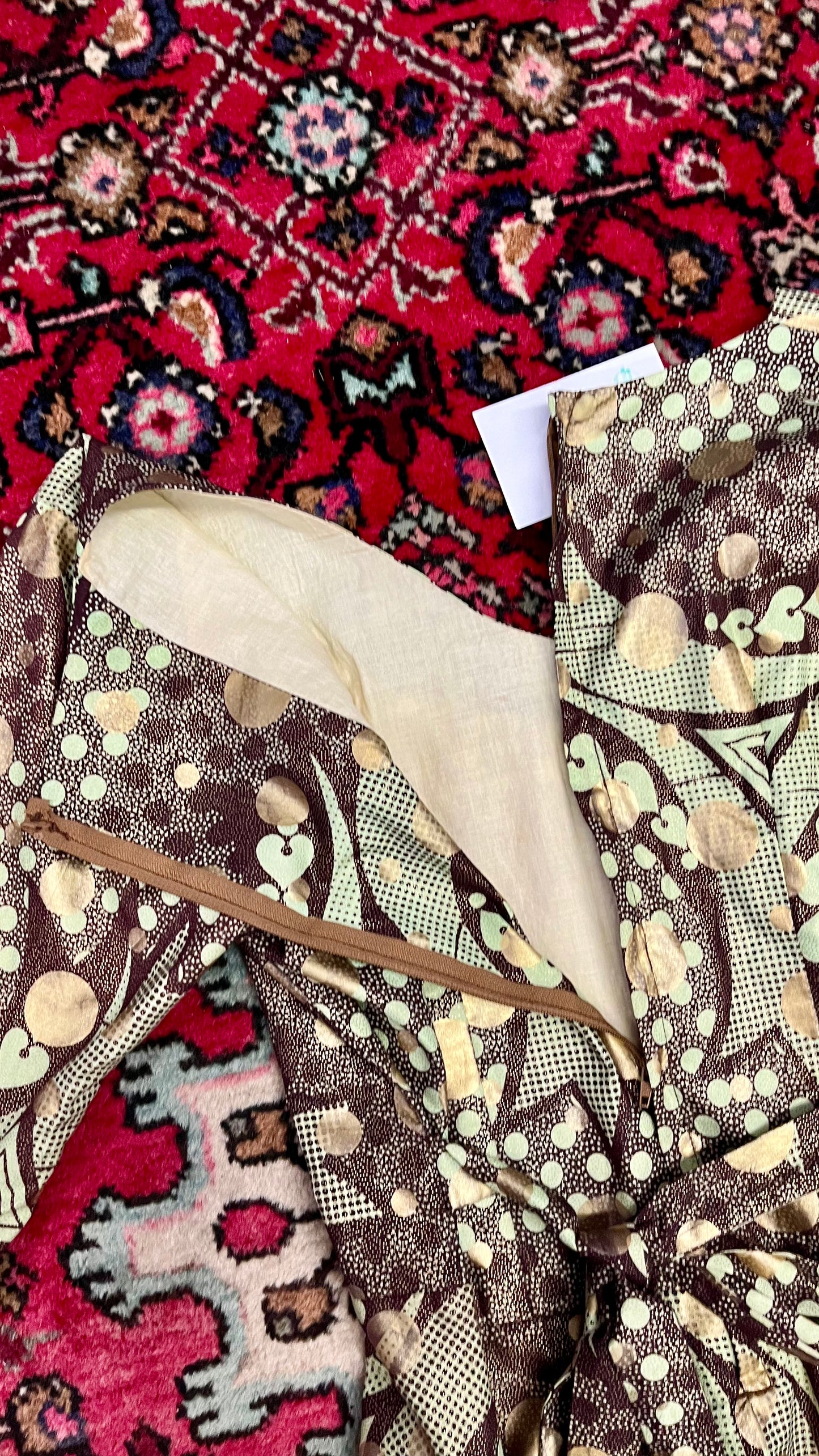 Abito anni ‘70 sartoriale