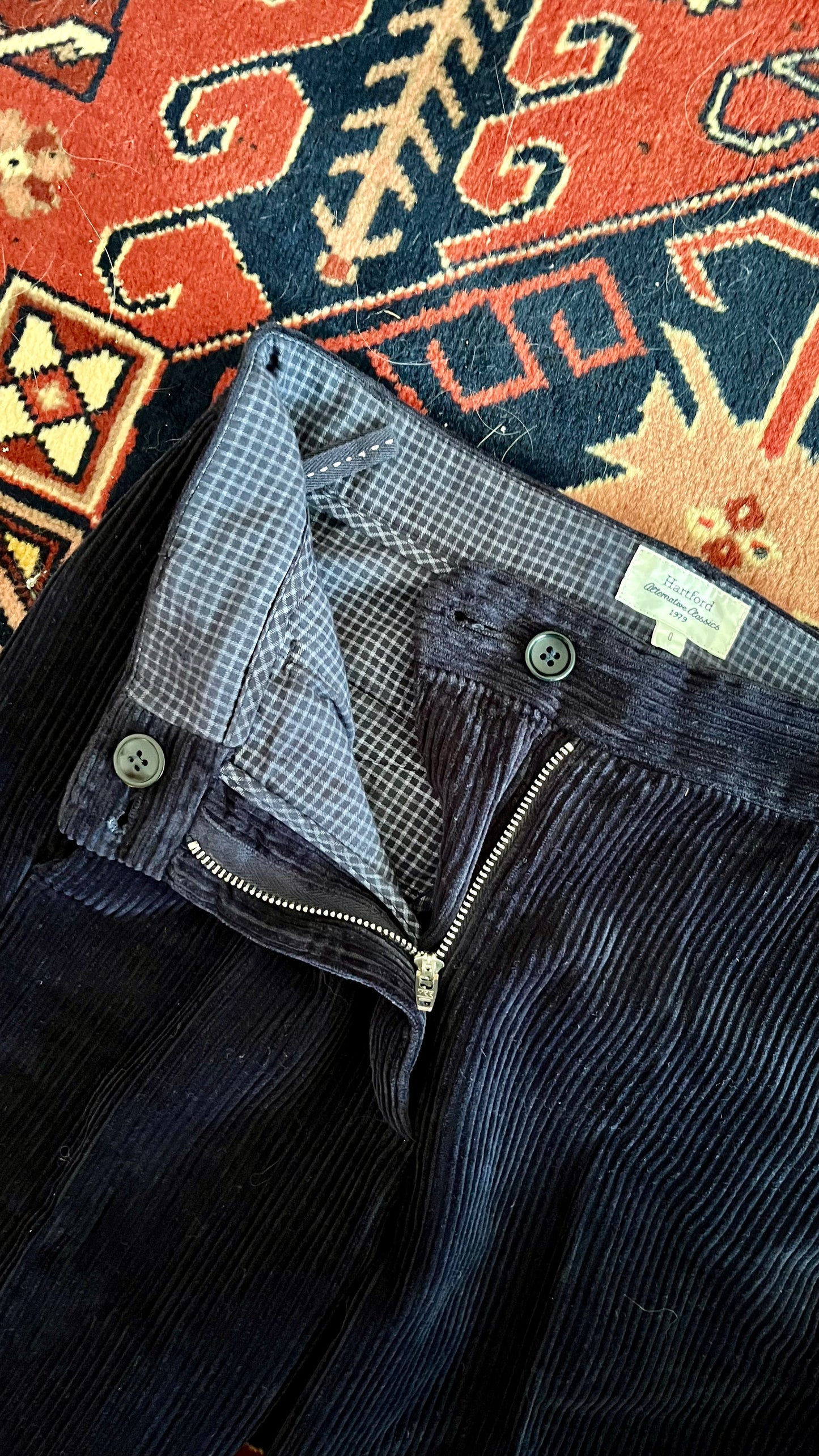 Pantalone in velluto Hartford