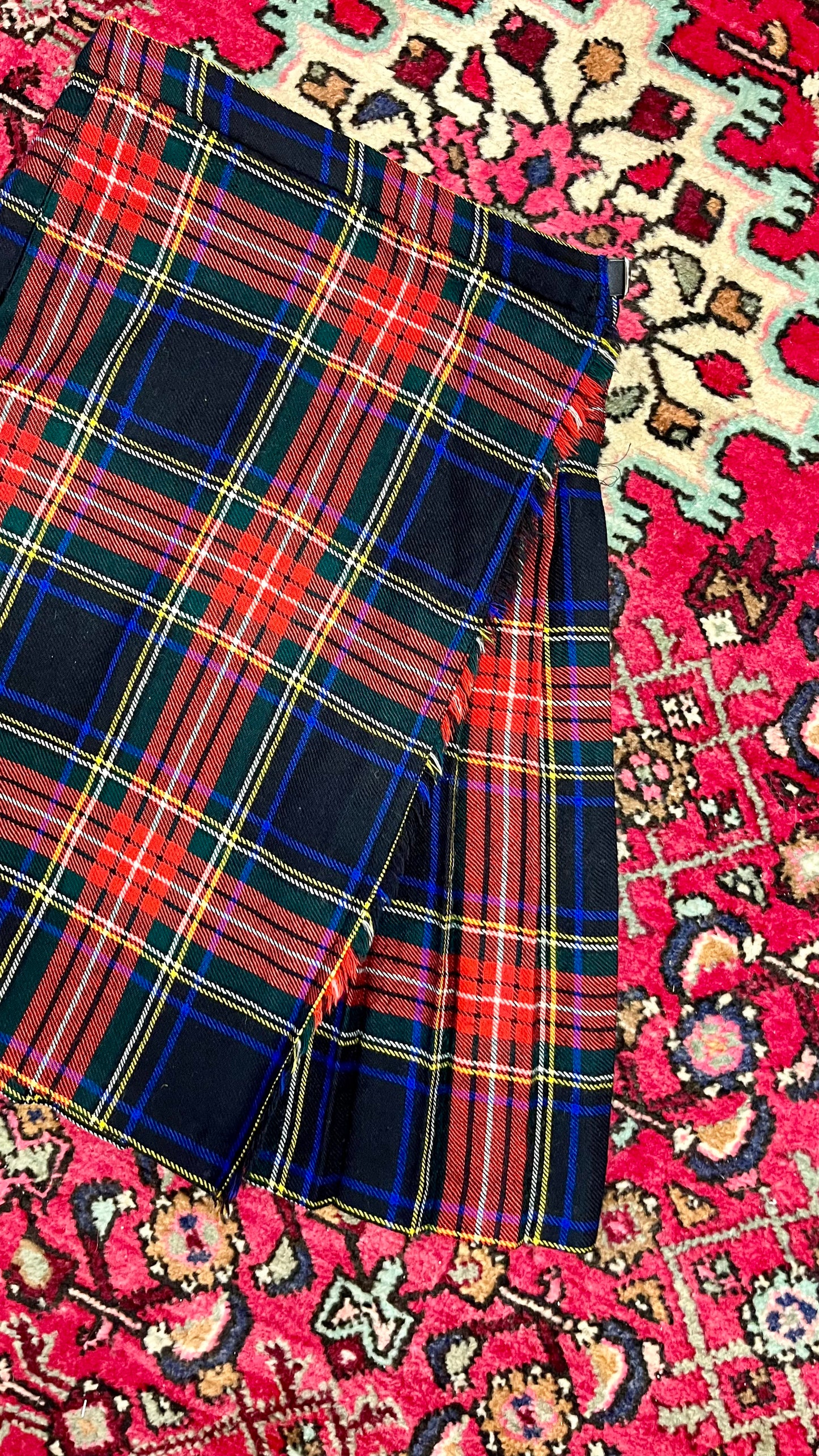 Kilt in pura lana vergine