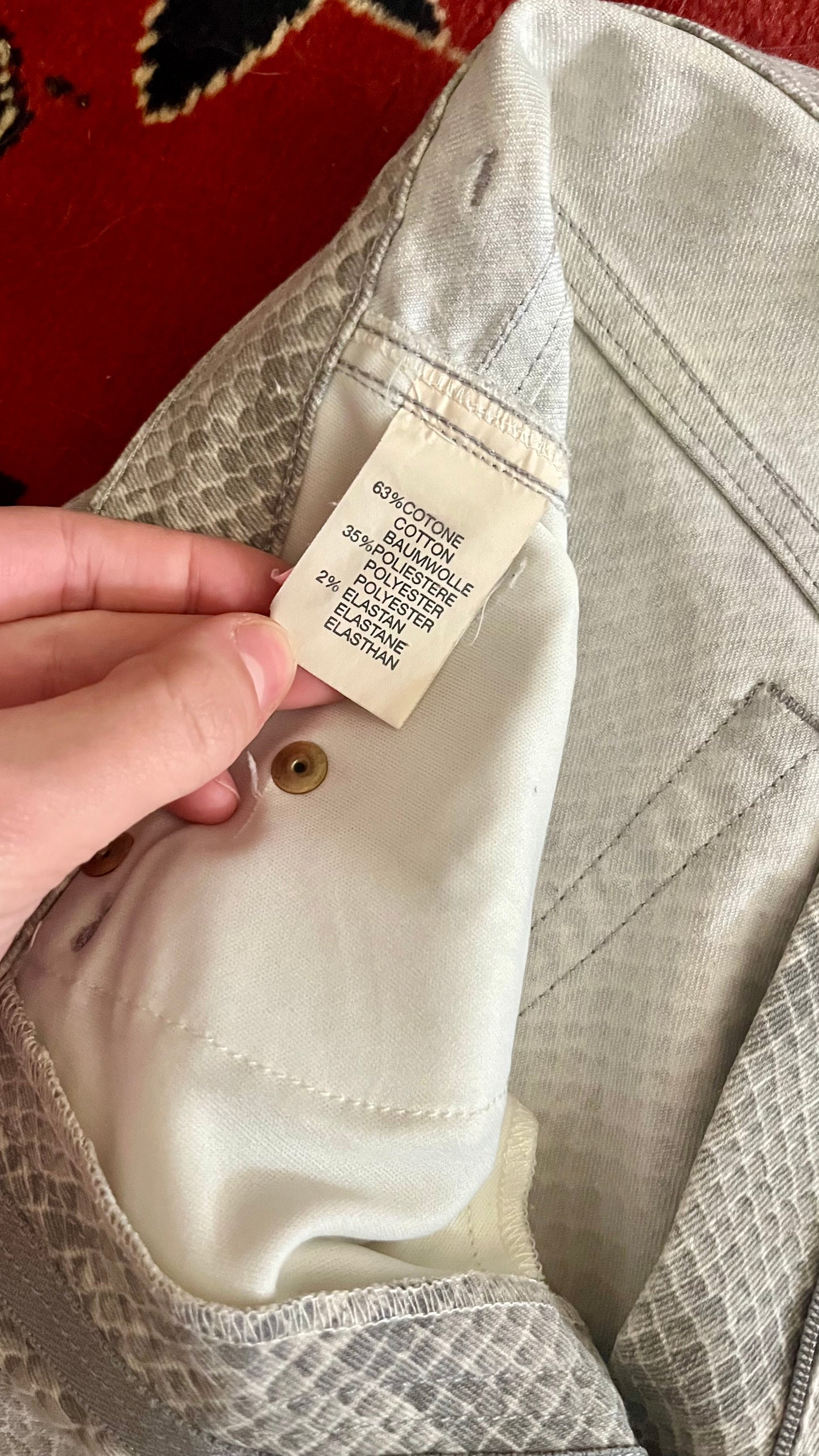 Pantalone pitonato Luisa Spagnoli