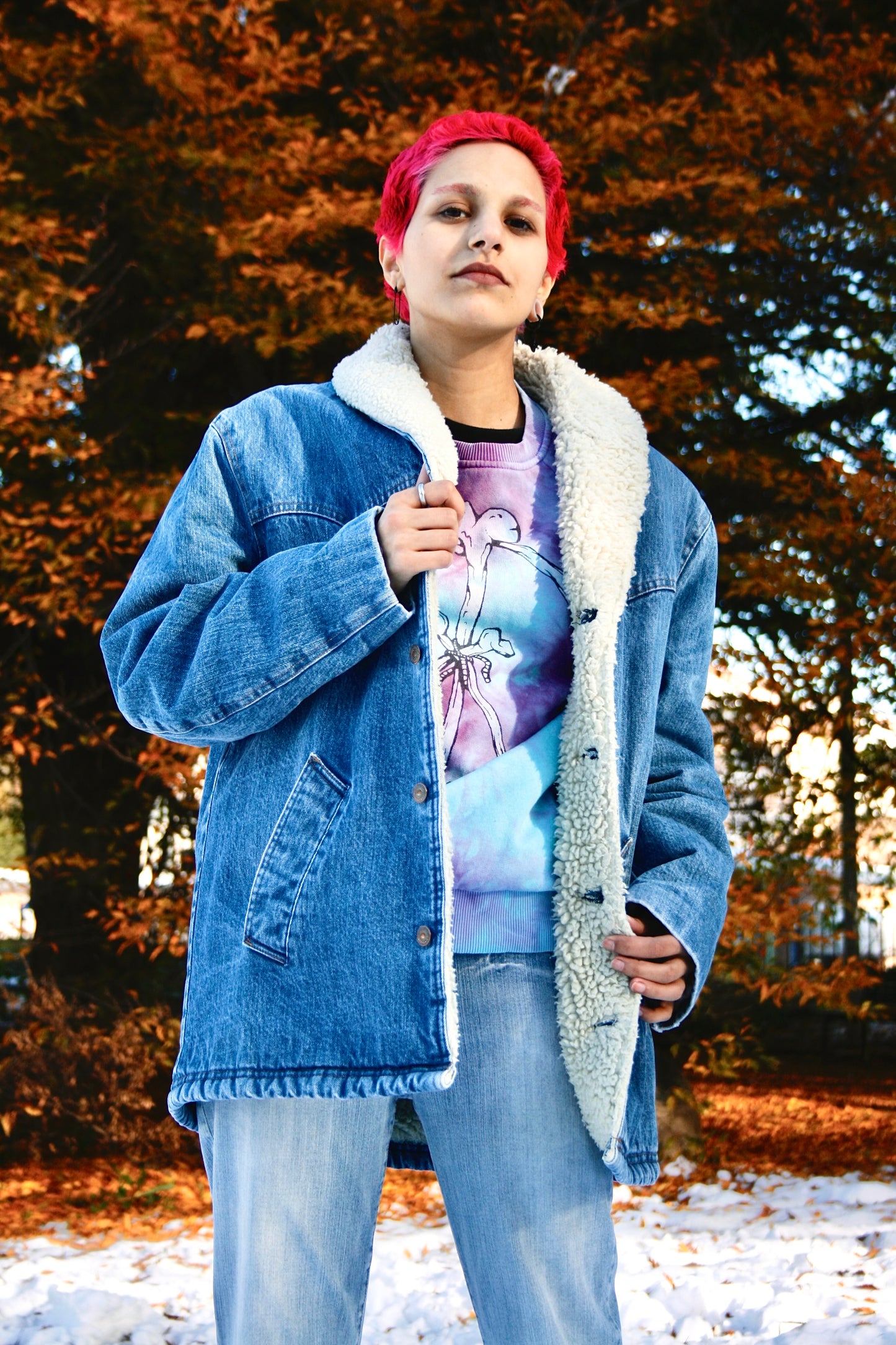 Giacca Sherpa Trucker Levi’s anni ‘80