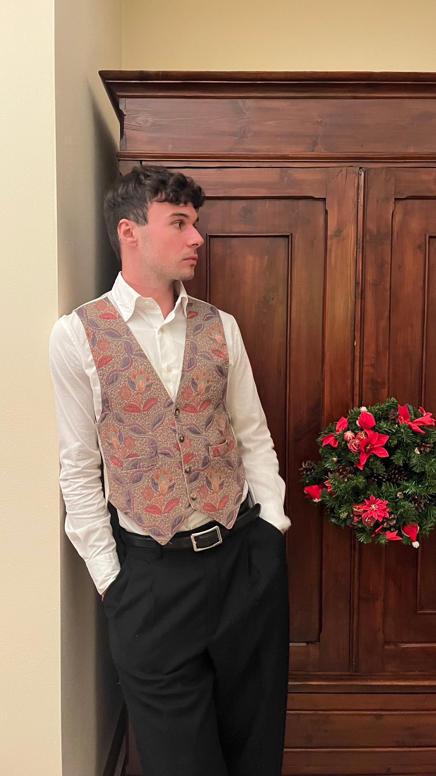 Gilet floreale