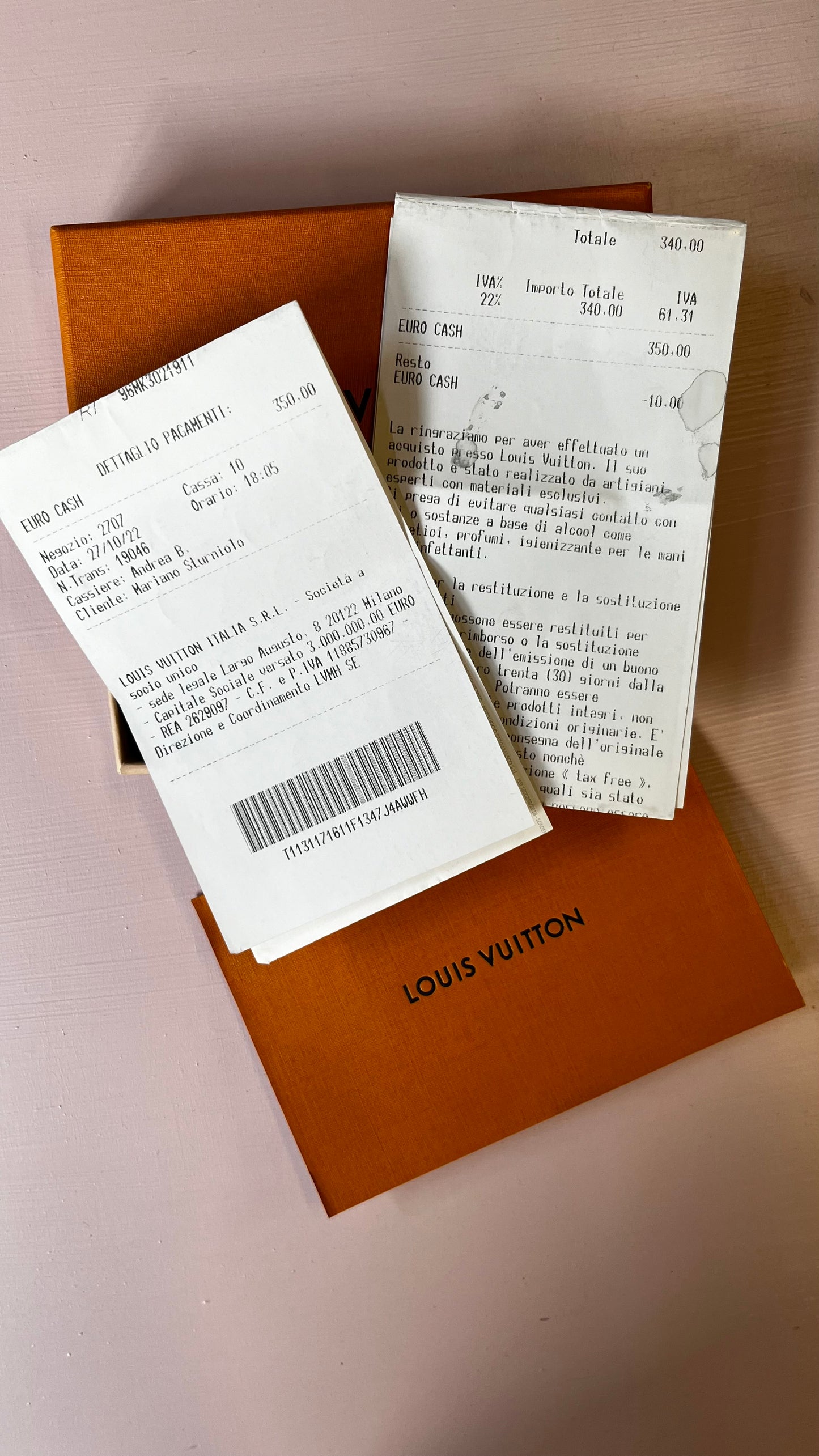 Portacarte Louis Vuitton