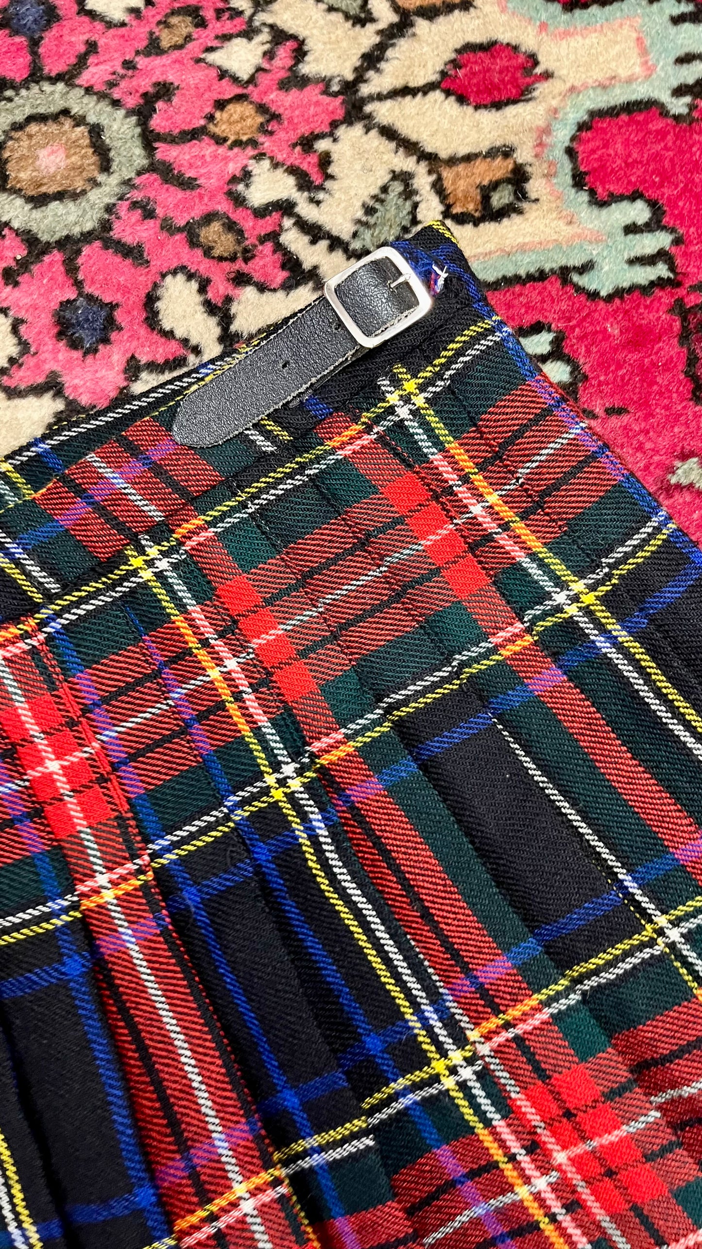Kilt in pura lana vergine