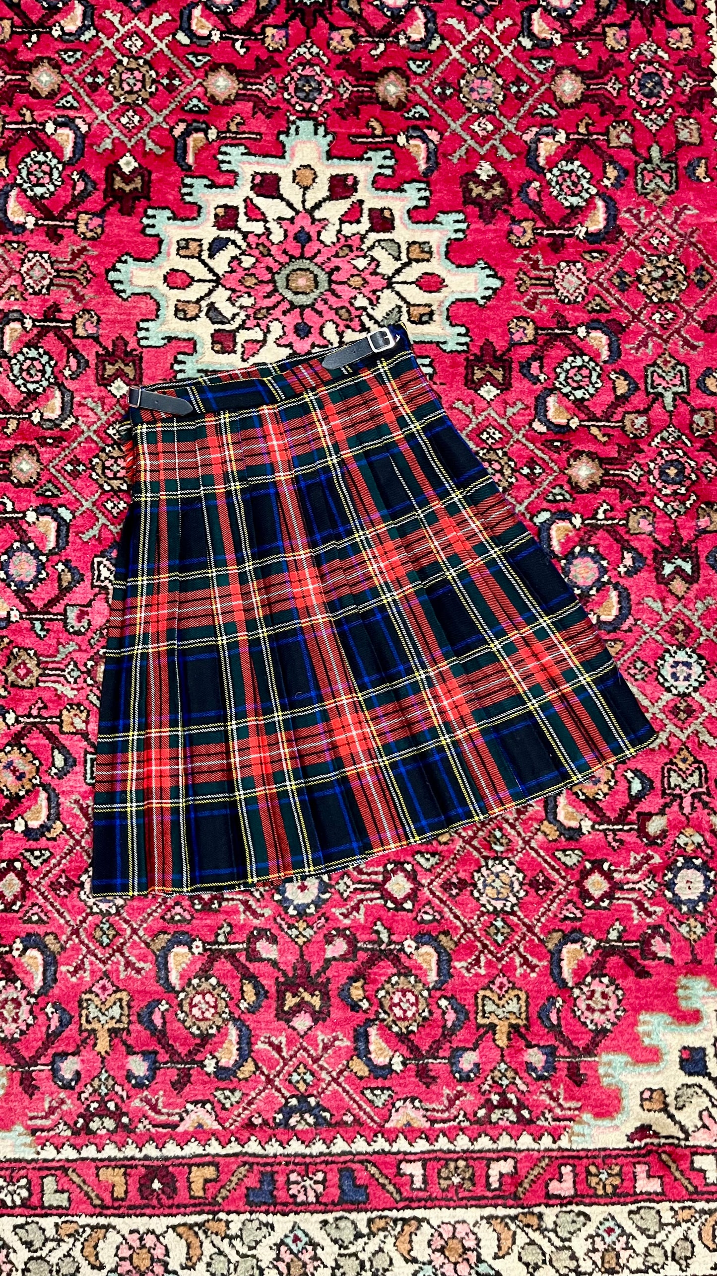 Kilt in pura lana vergine