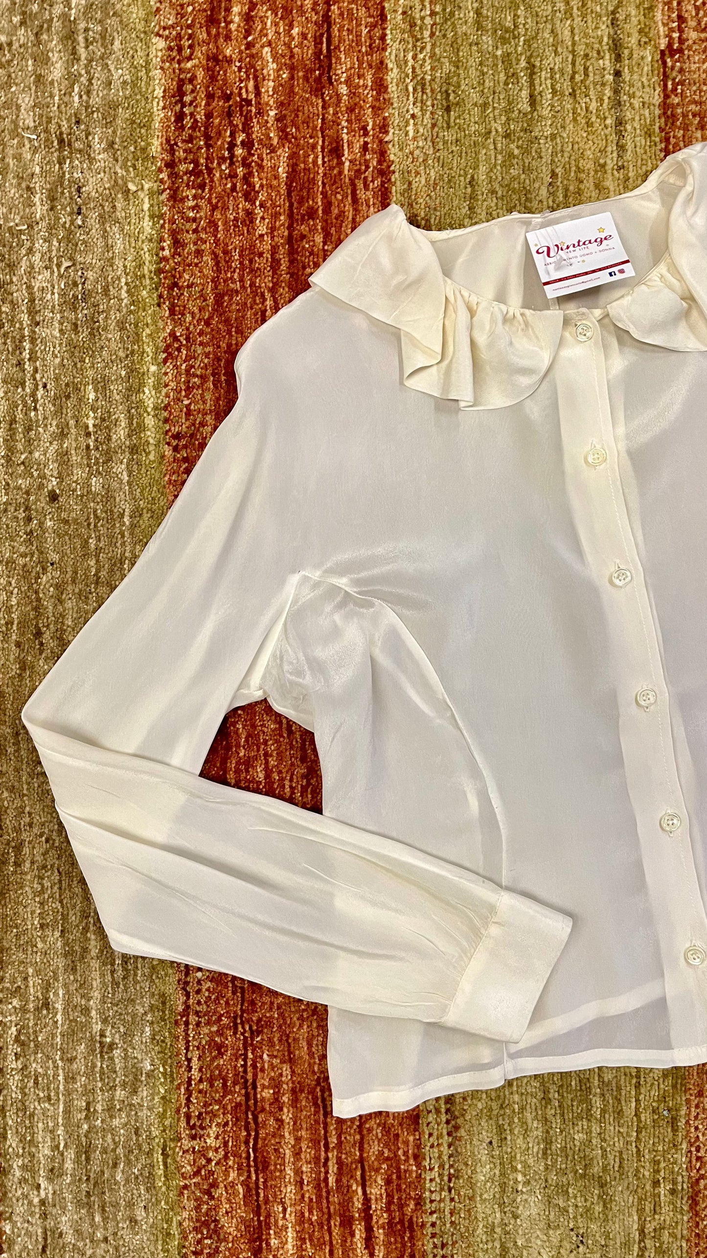 Blusa in seta anni ‘80