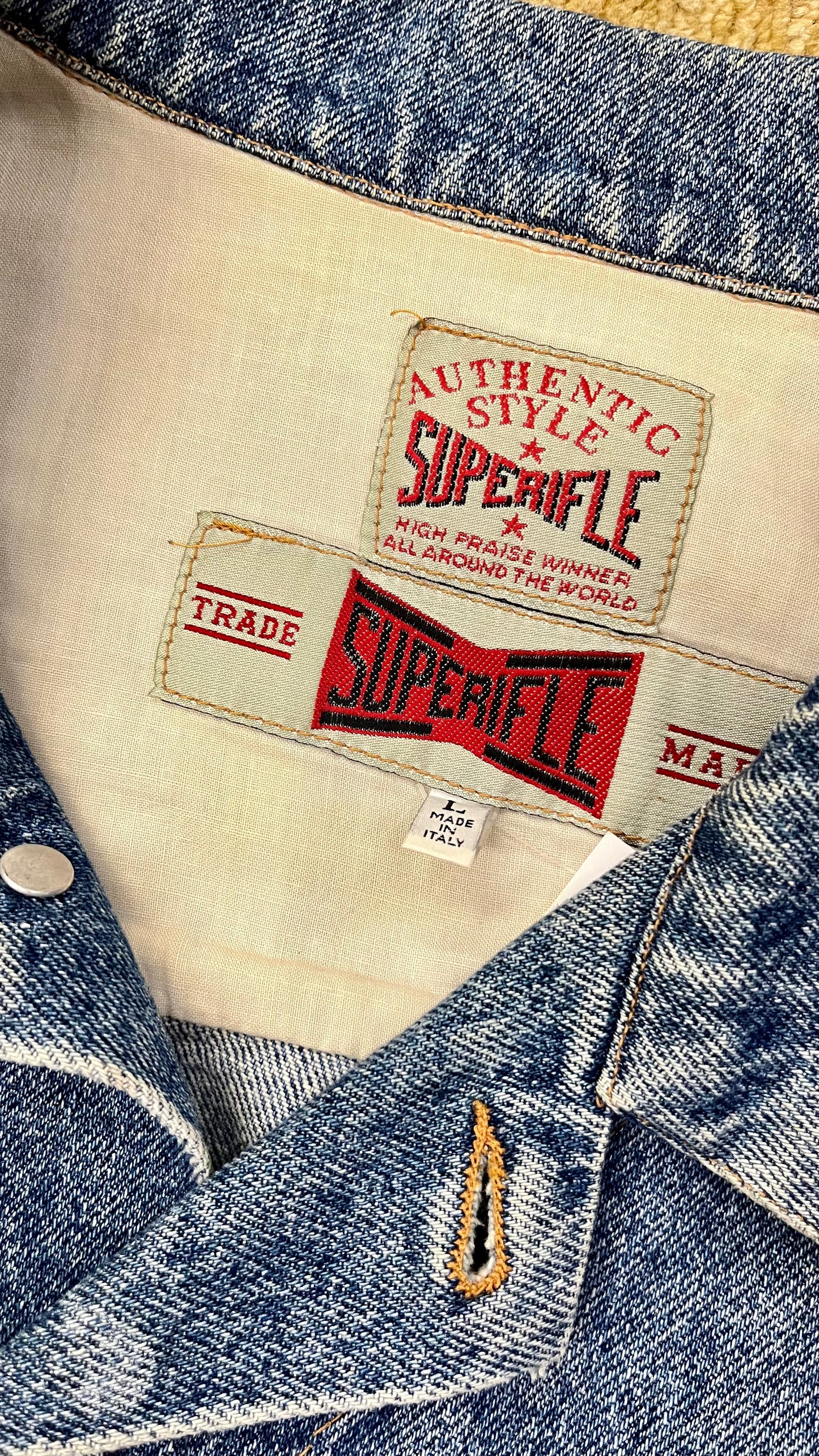 Giacca di jeans Superifle anni ‘90
