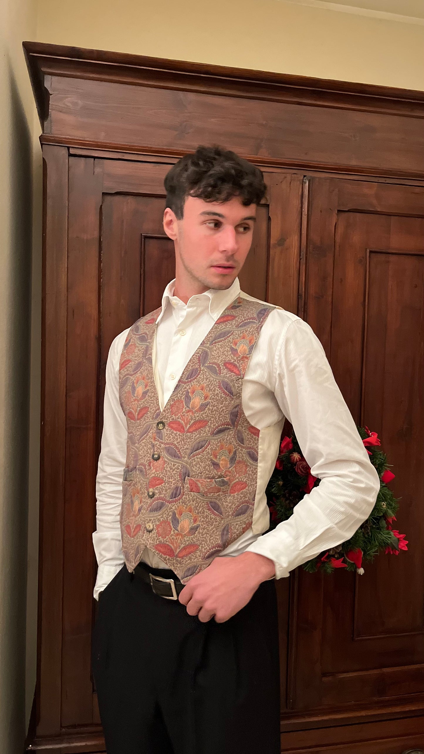 Gilet floreale