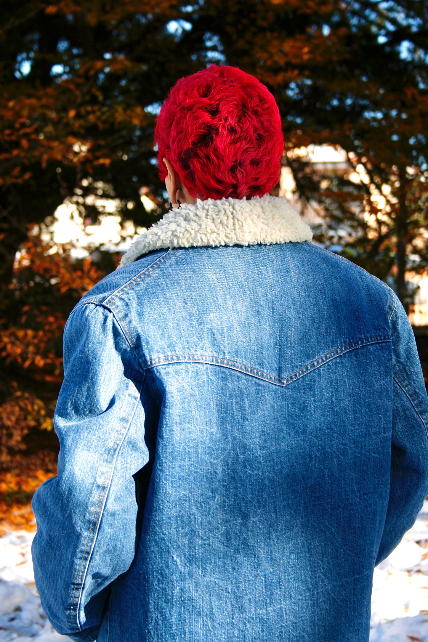 Giacca Sherpa Trucker Levi’s anni ‘80