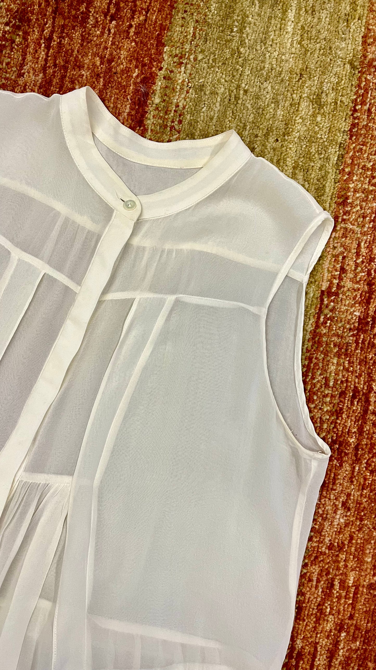 Blusa trasparente