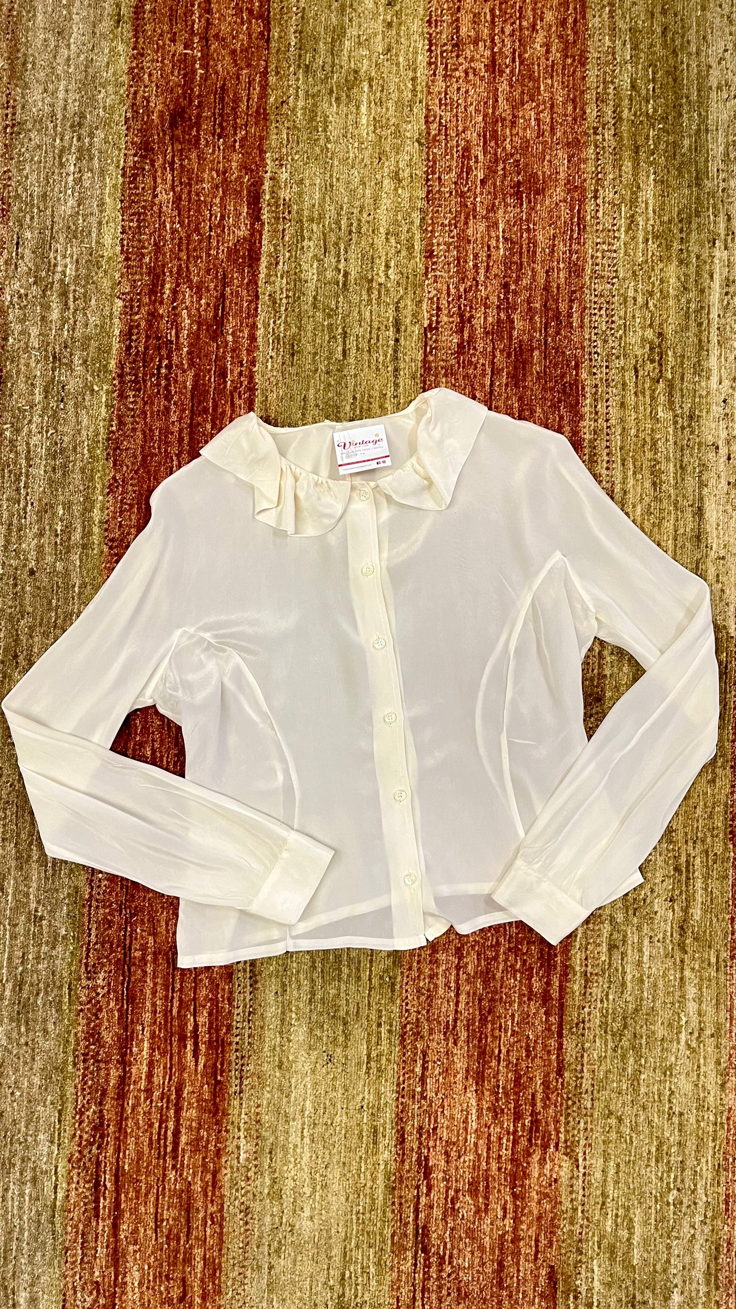 Blusa in seta anni ‘80