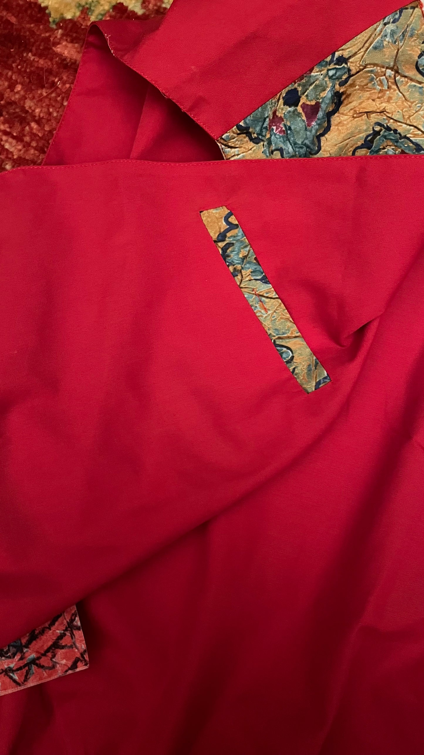 Gilet vintage reversibile