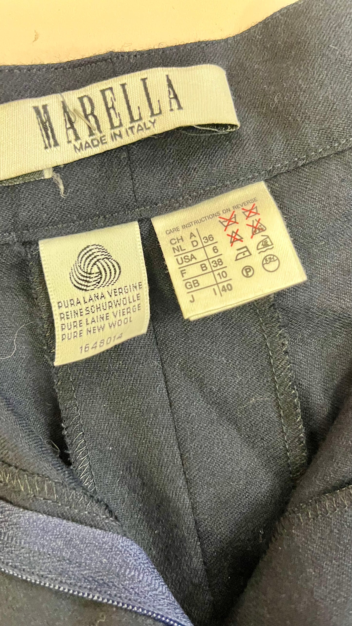 Pantaloni Marella in lana