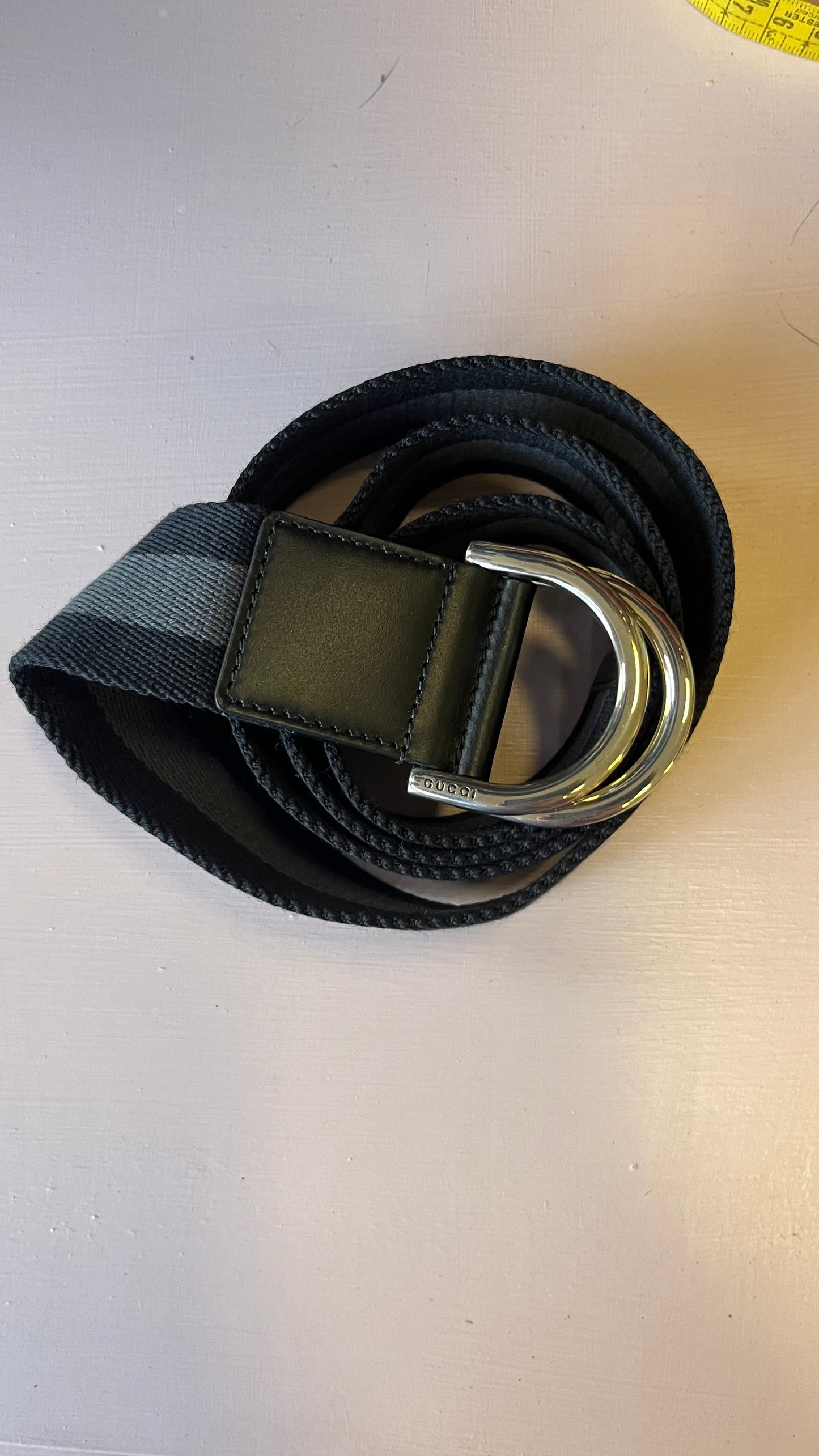 Cintura Gucci in tela