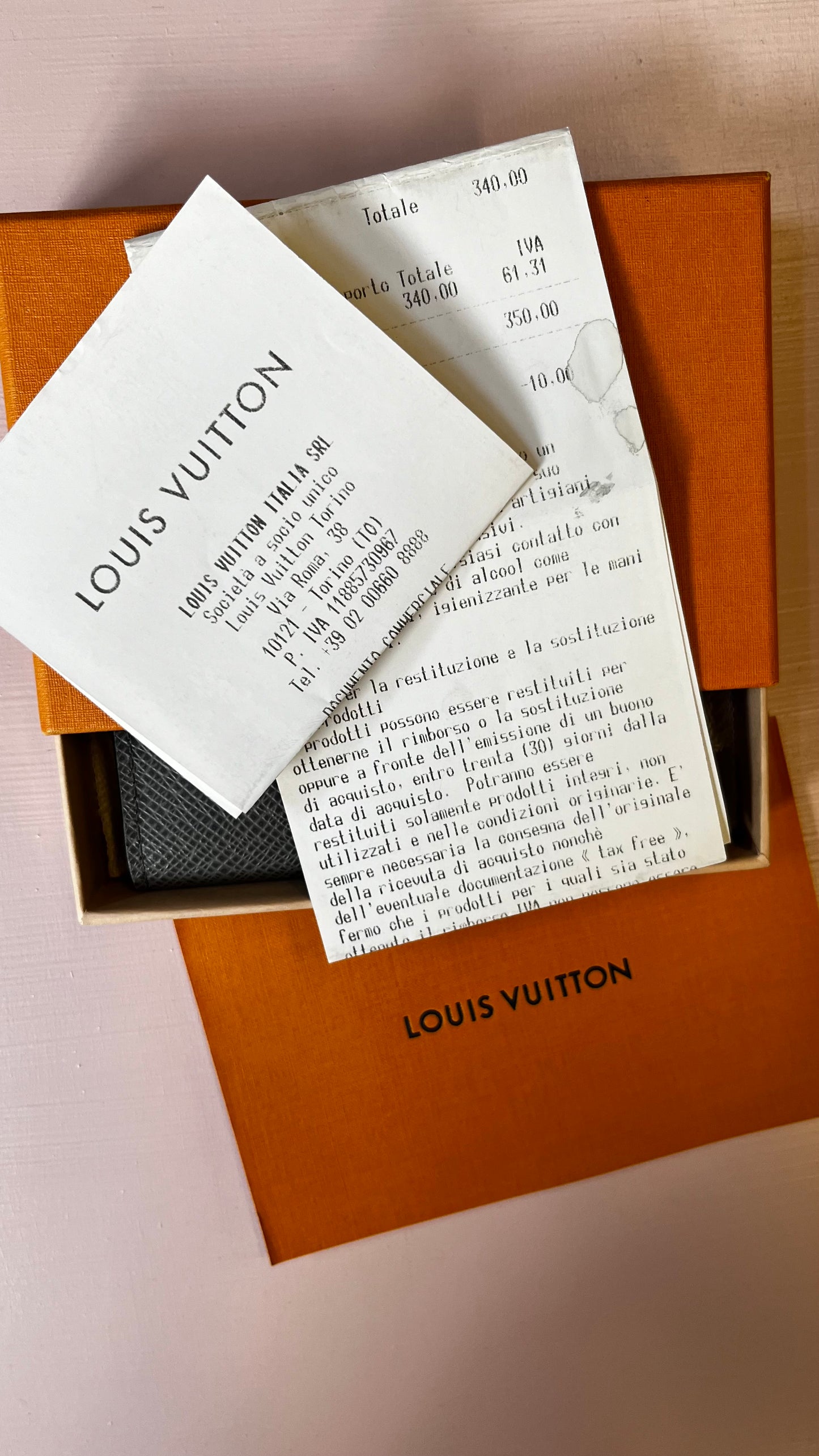 Portacarte Louis Vuitton