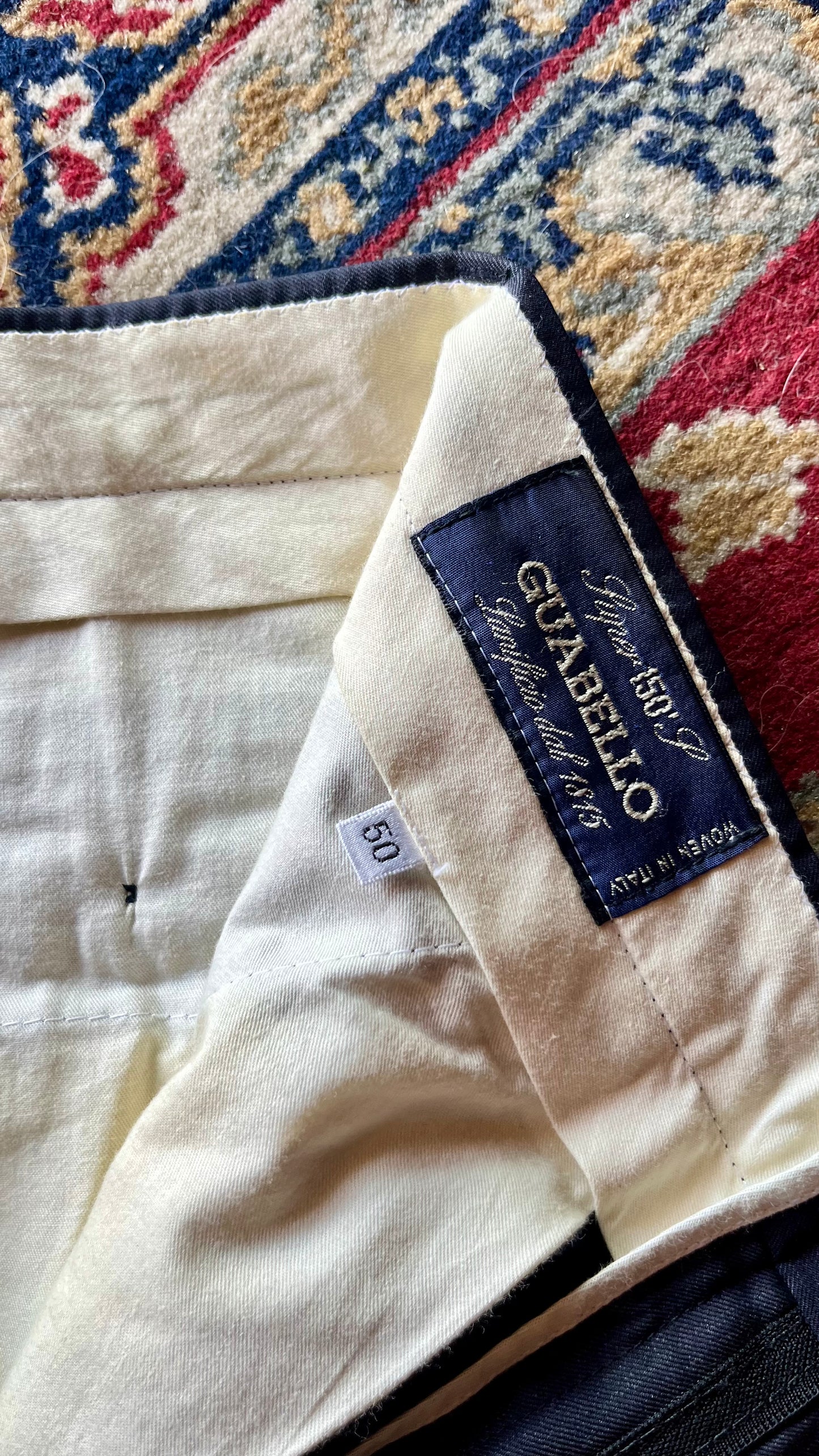 Completo Luciano Confezioni gessato grigio scuro