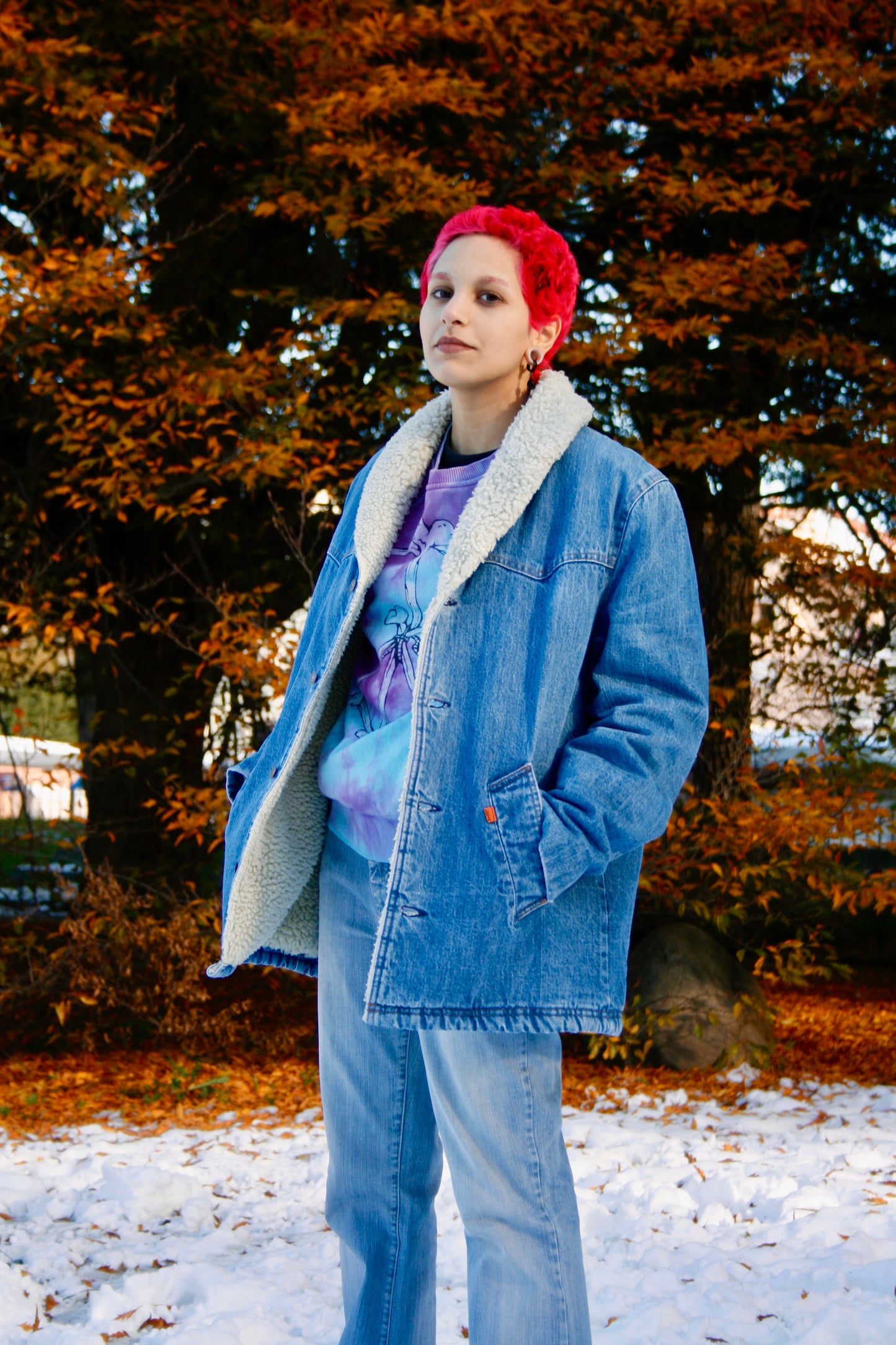 Giacca Sherpa Trucker Levi’s anni ‘80