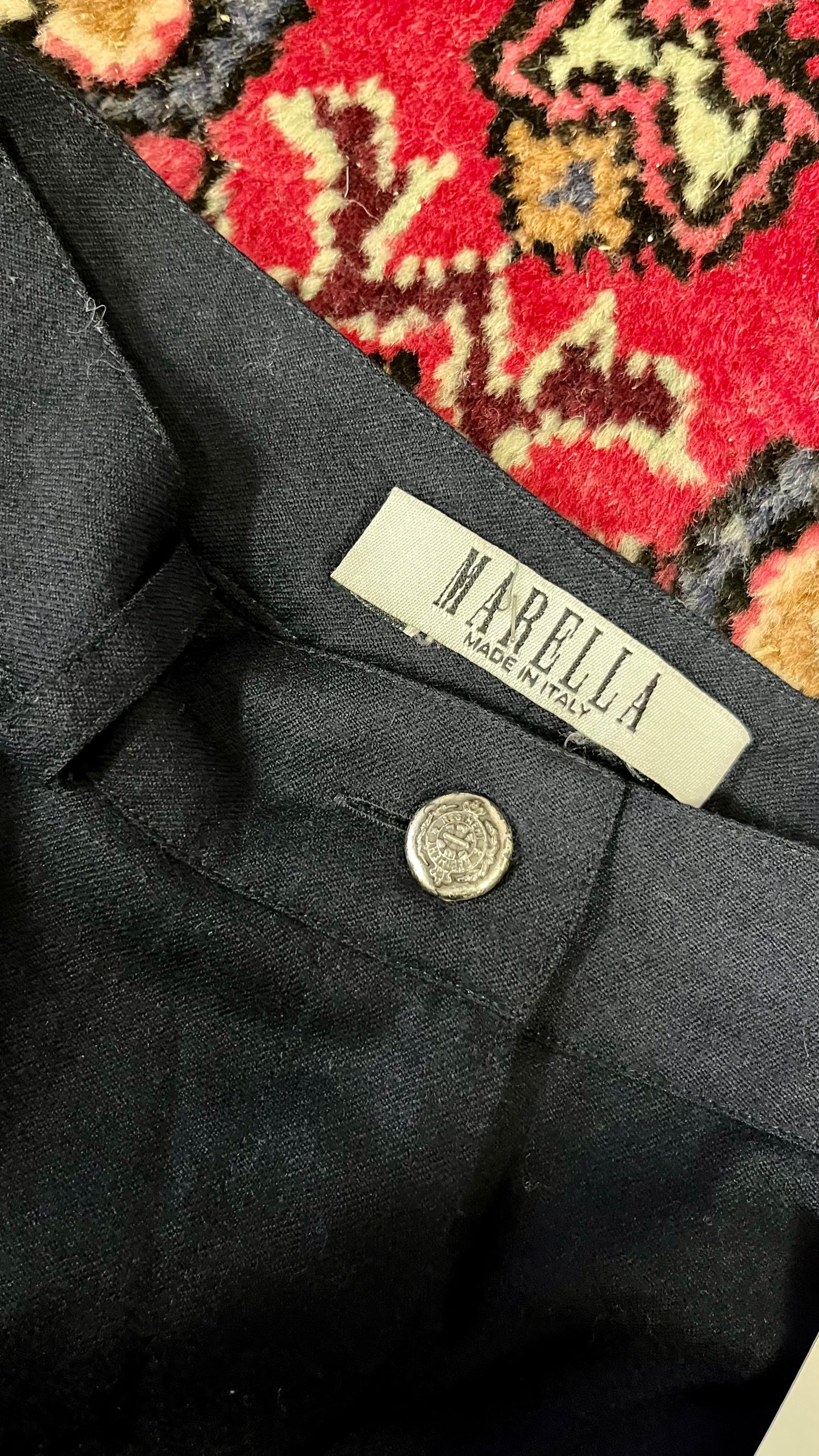 Pantaloni Marella in lana