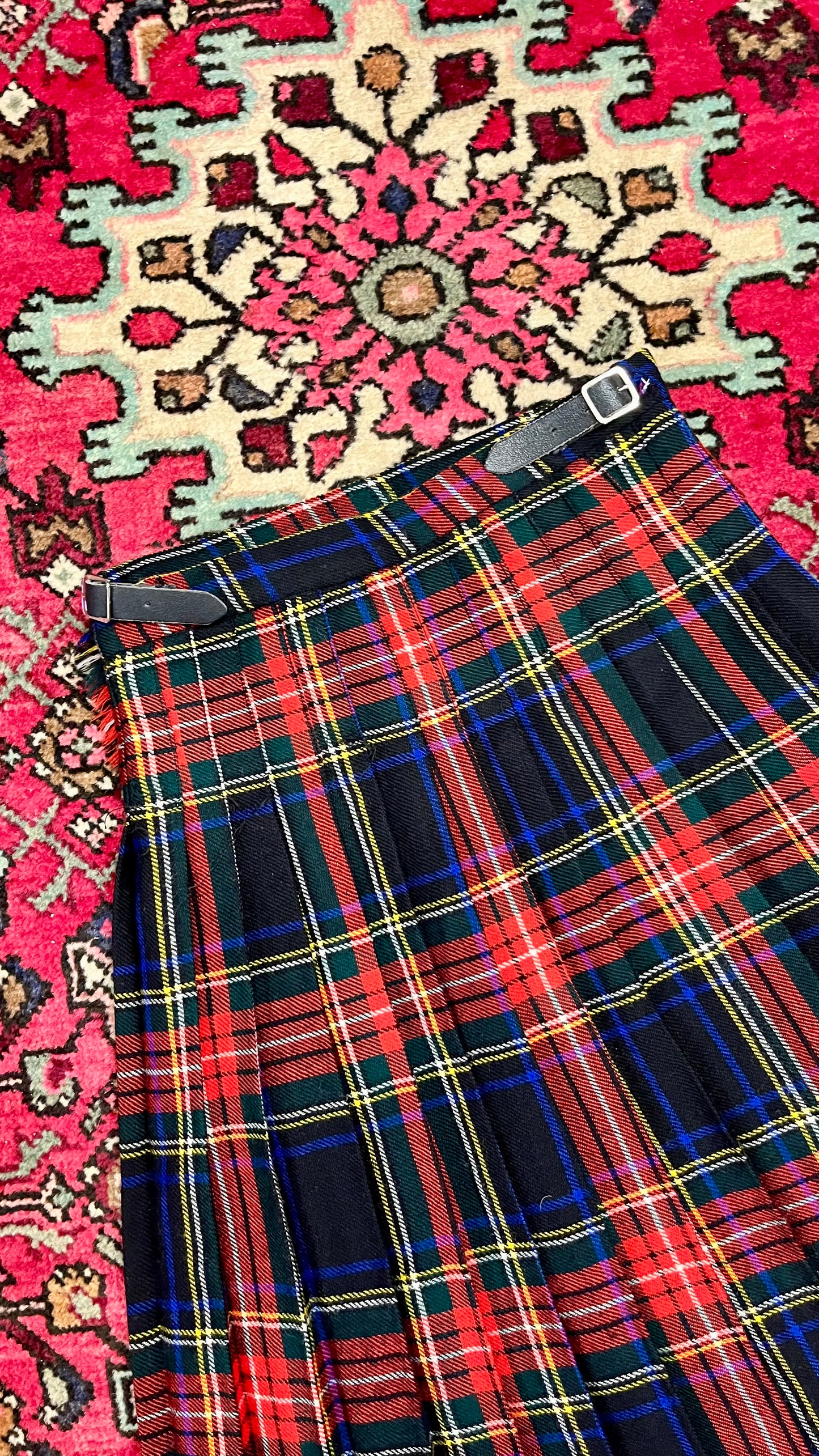Kilt in pura lana vergine