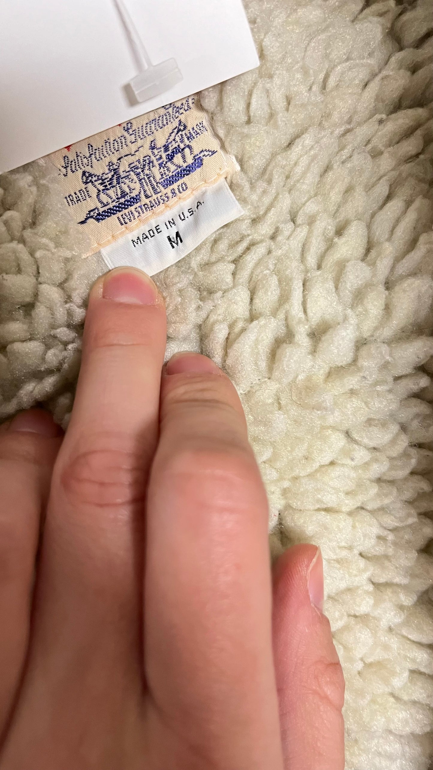 Giacca Sherpa Trucker Levi’s anni ‘80
