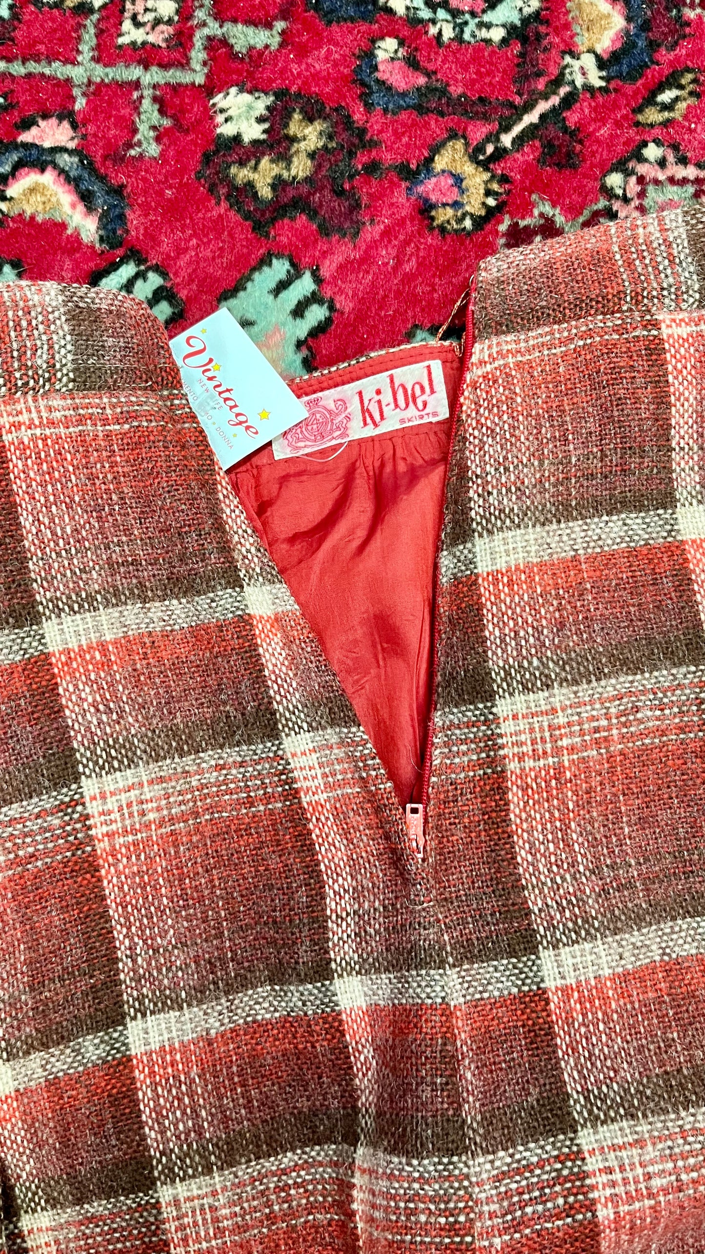 Gonna in tartan Kibel