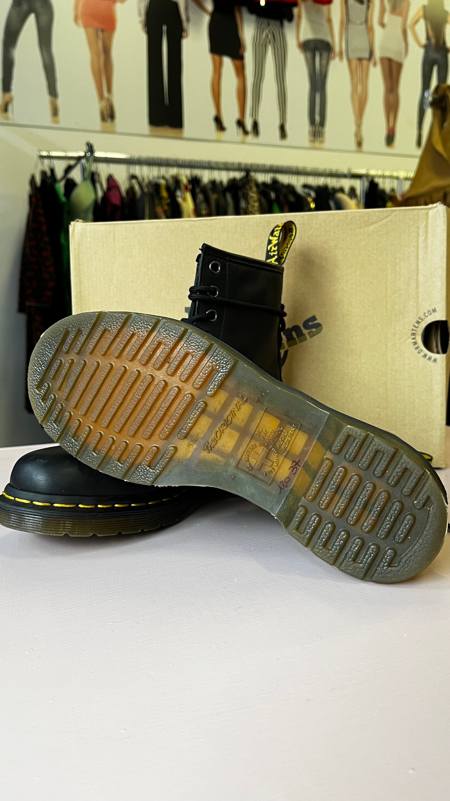 Dr. Martens nere opache (n.37)