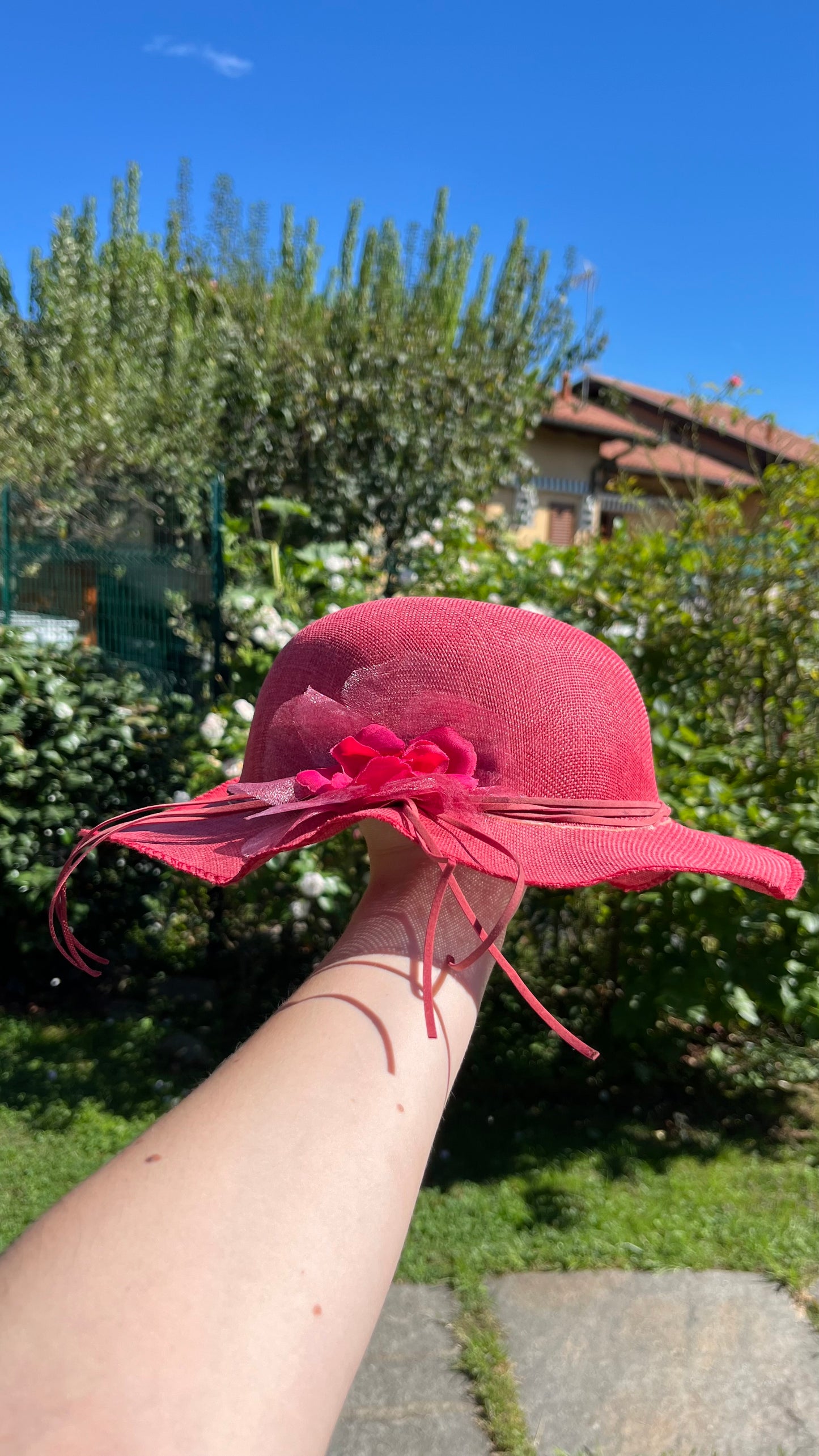 Cappello in paglia anni ‘70