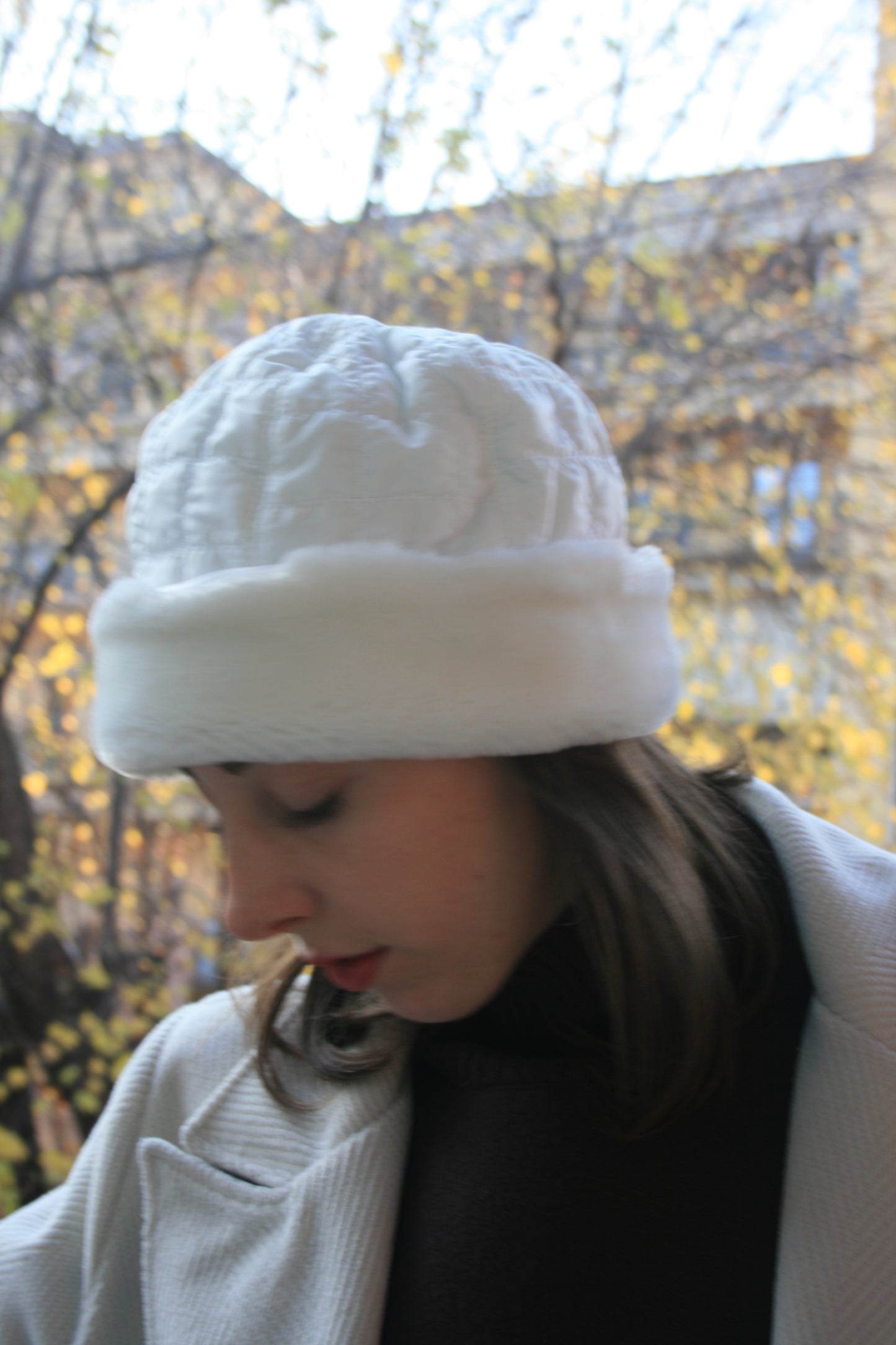 Cappello con pelliccia