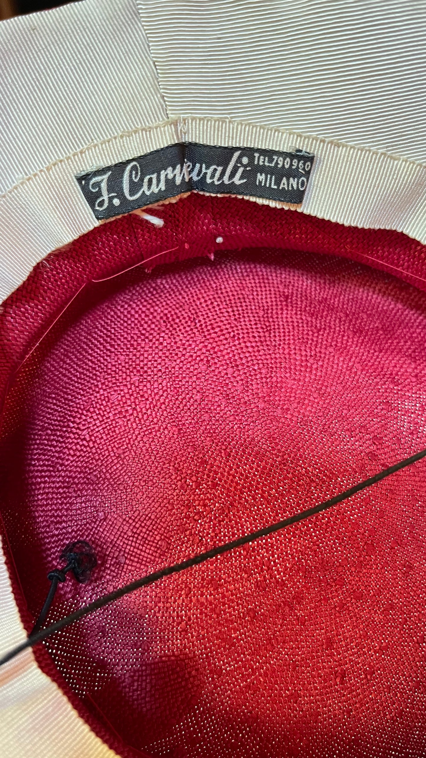 Cappello J. Carnevali anni ‘50