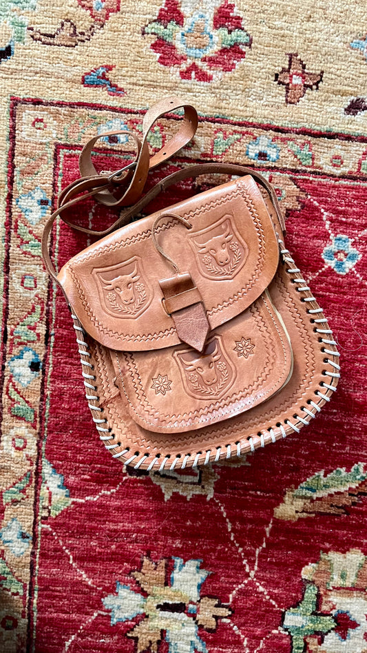 Borsa in cuoio anni 2000