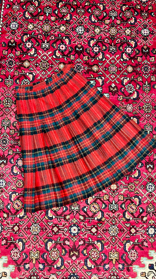 Gonna in tartan Linea fb