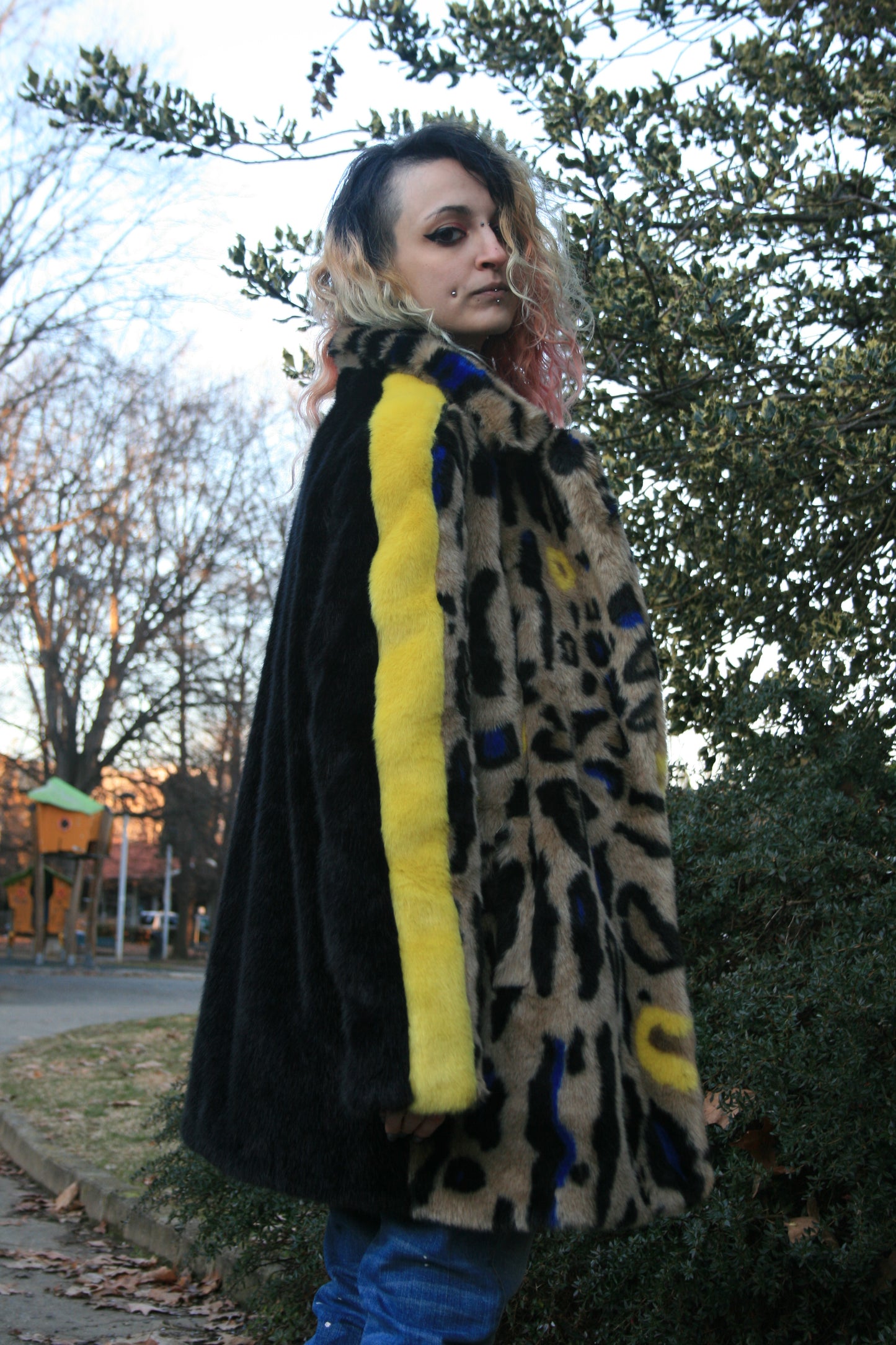 Cappotto in eco-pelliccia Urbancode