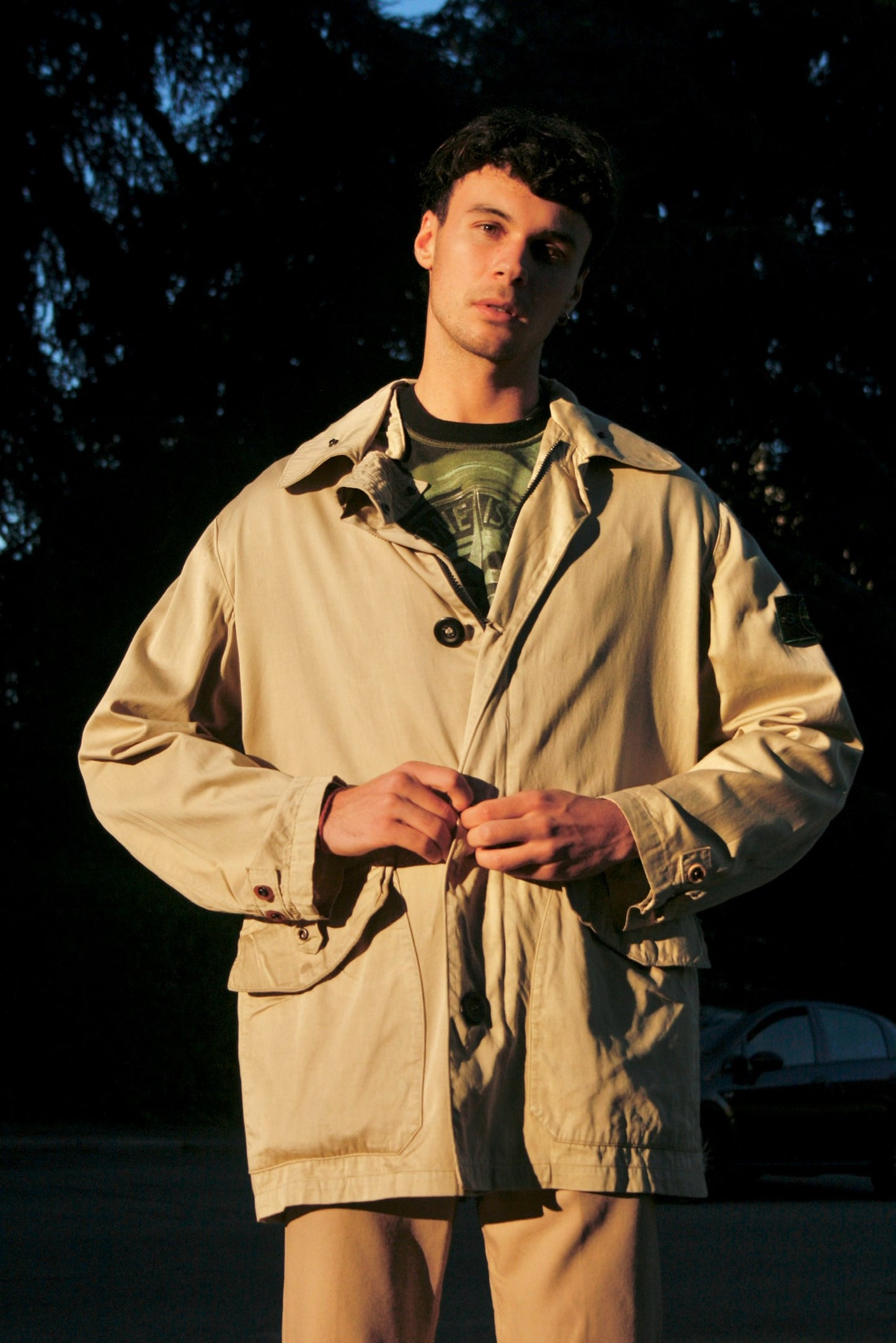 Trench Stone Island anni ‘90