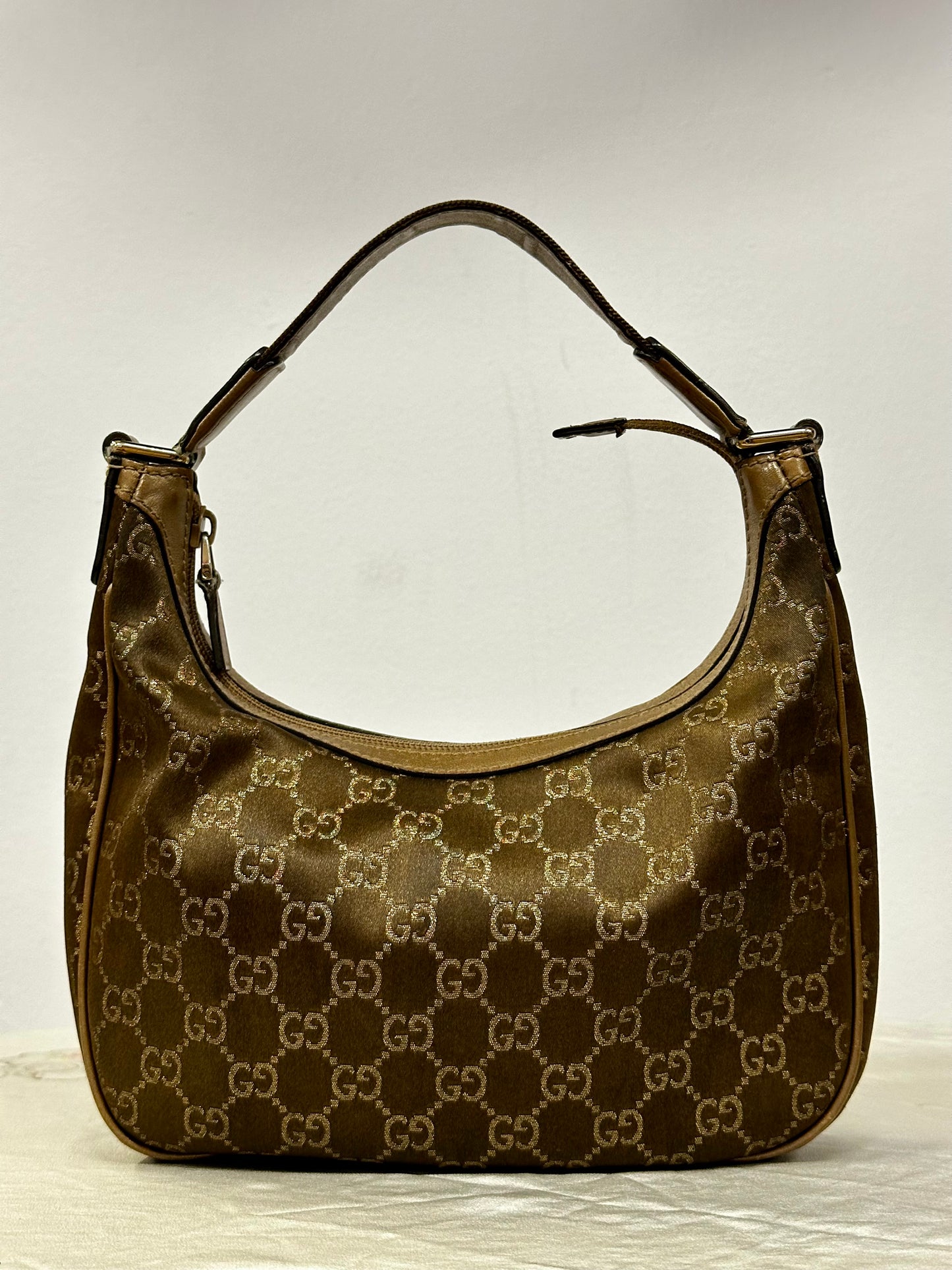 Gucci GG Monogram Hobo Bag