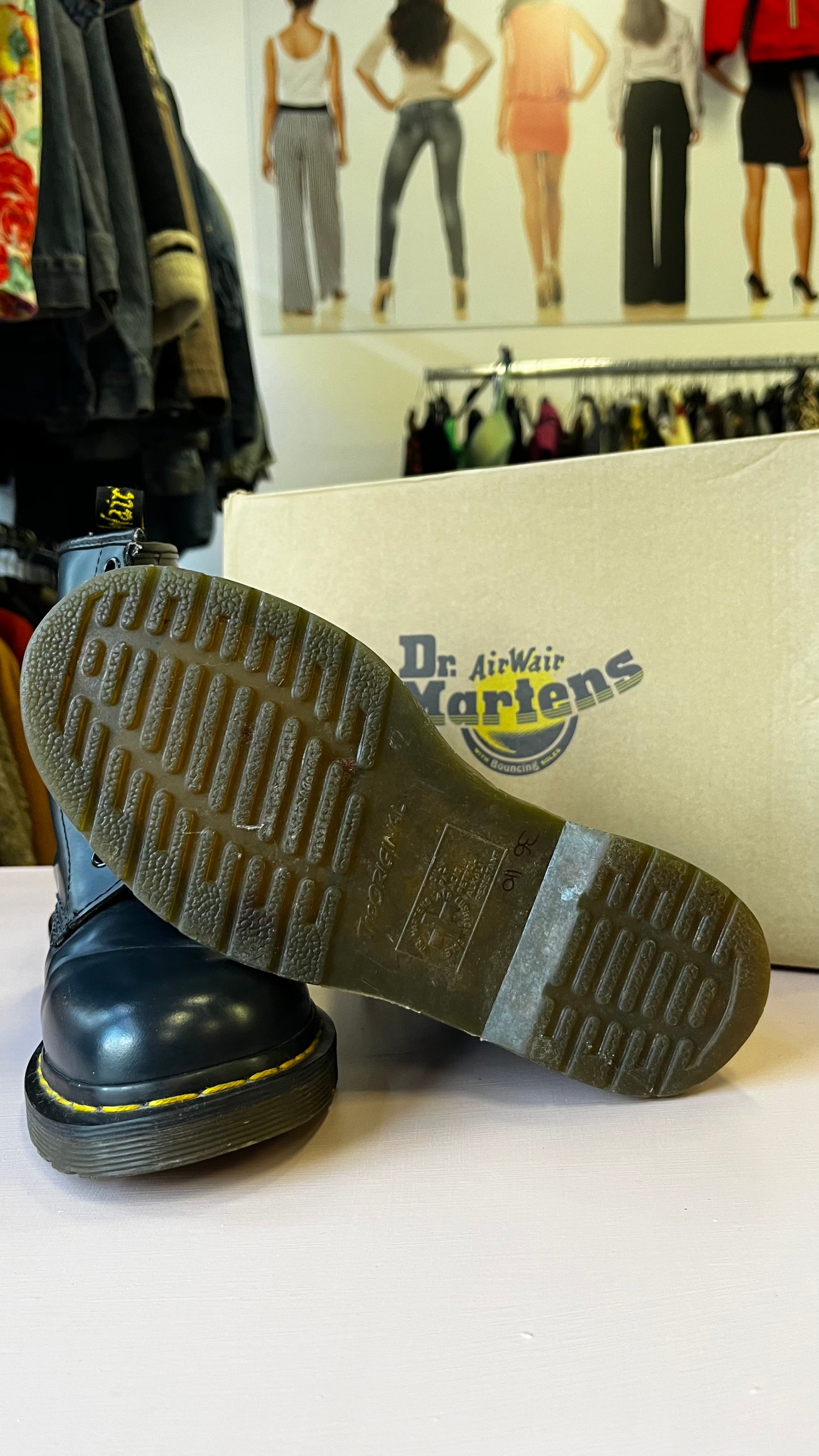 Dr. Martens blu lucide (n.36)