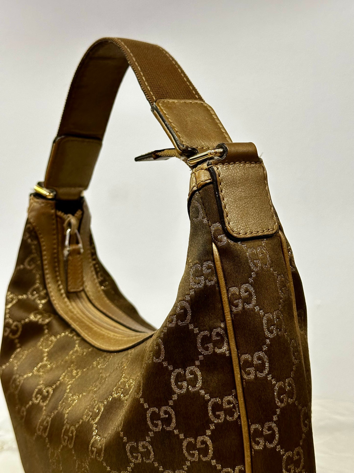 Gucci GG Monogram Hobo Bag