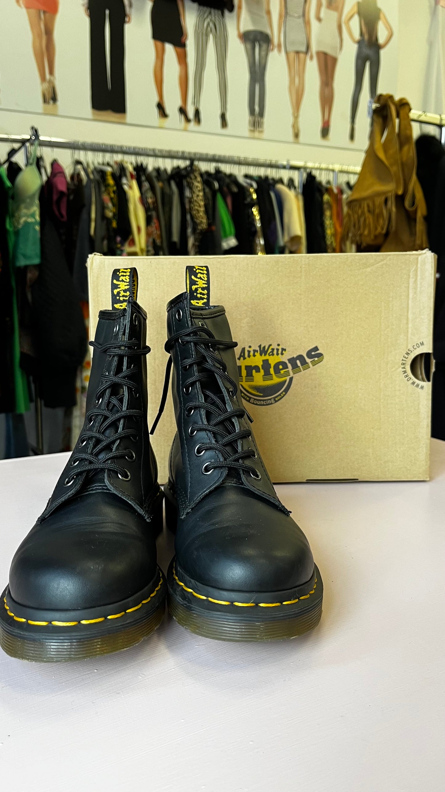 Dr. Martens nere opache (n.37)