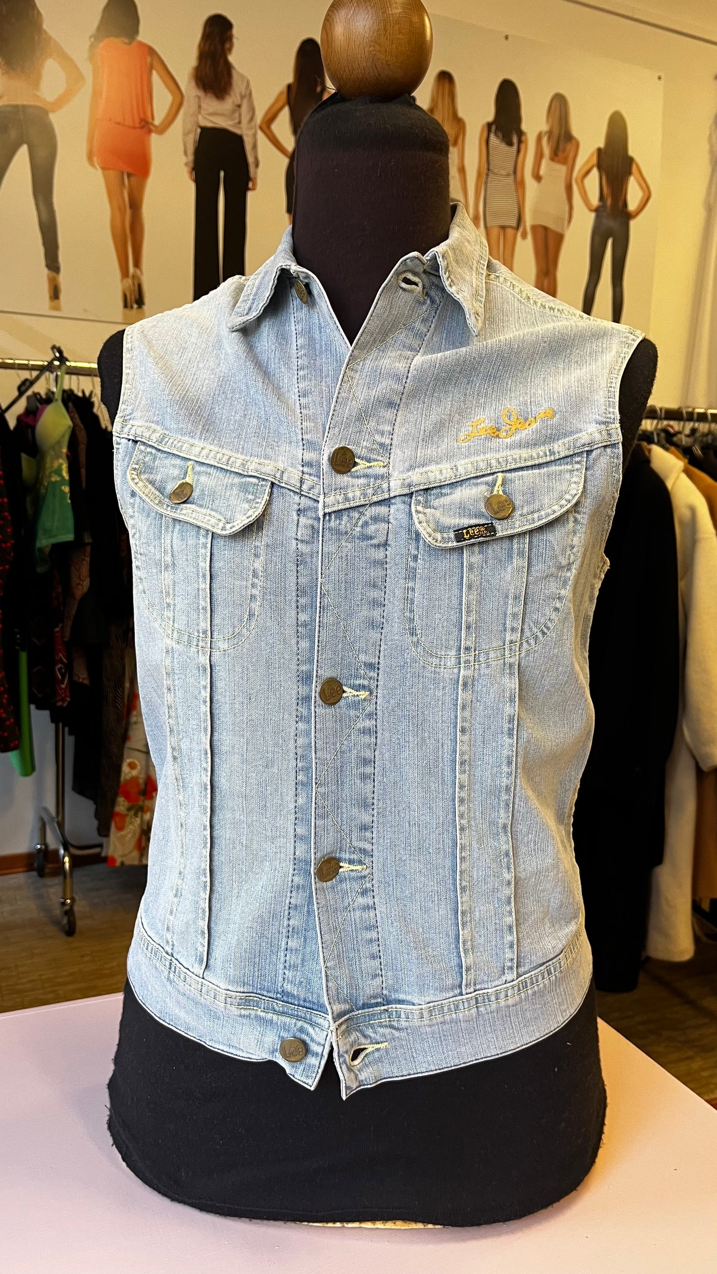 Gilet in denim Lee