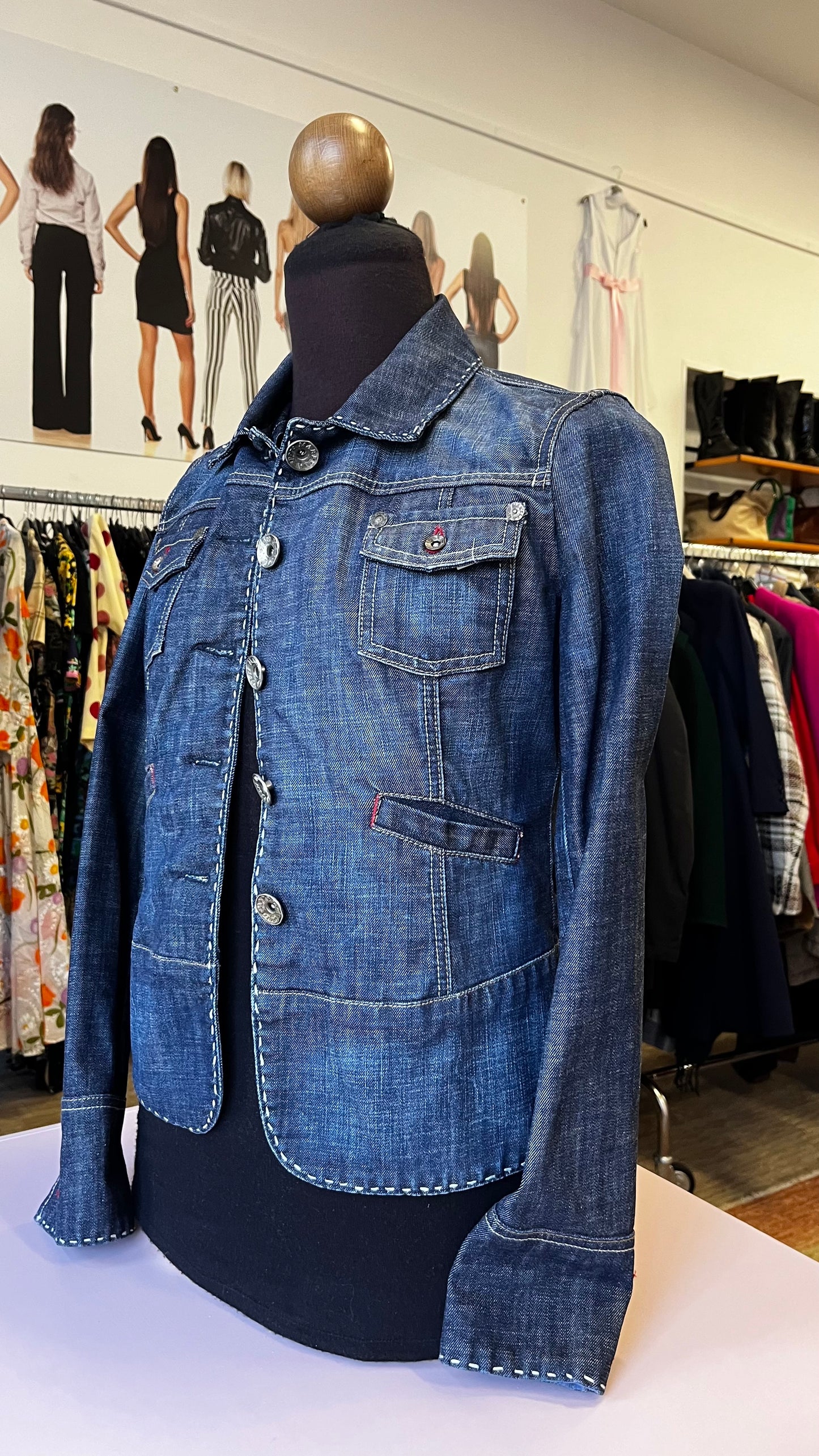 Giacca in denim Marella Sport