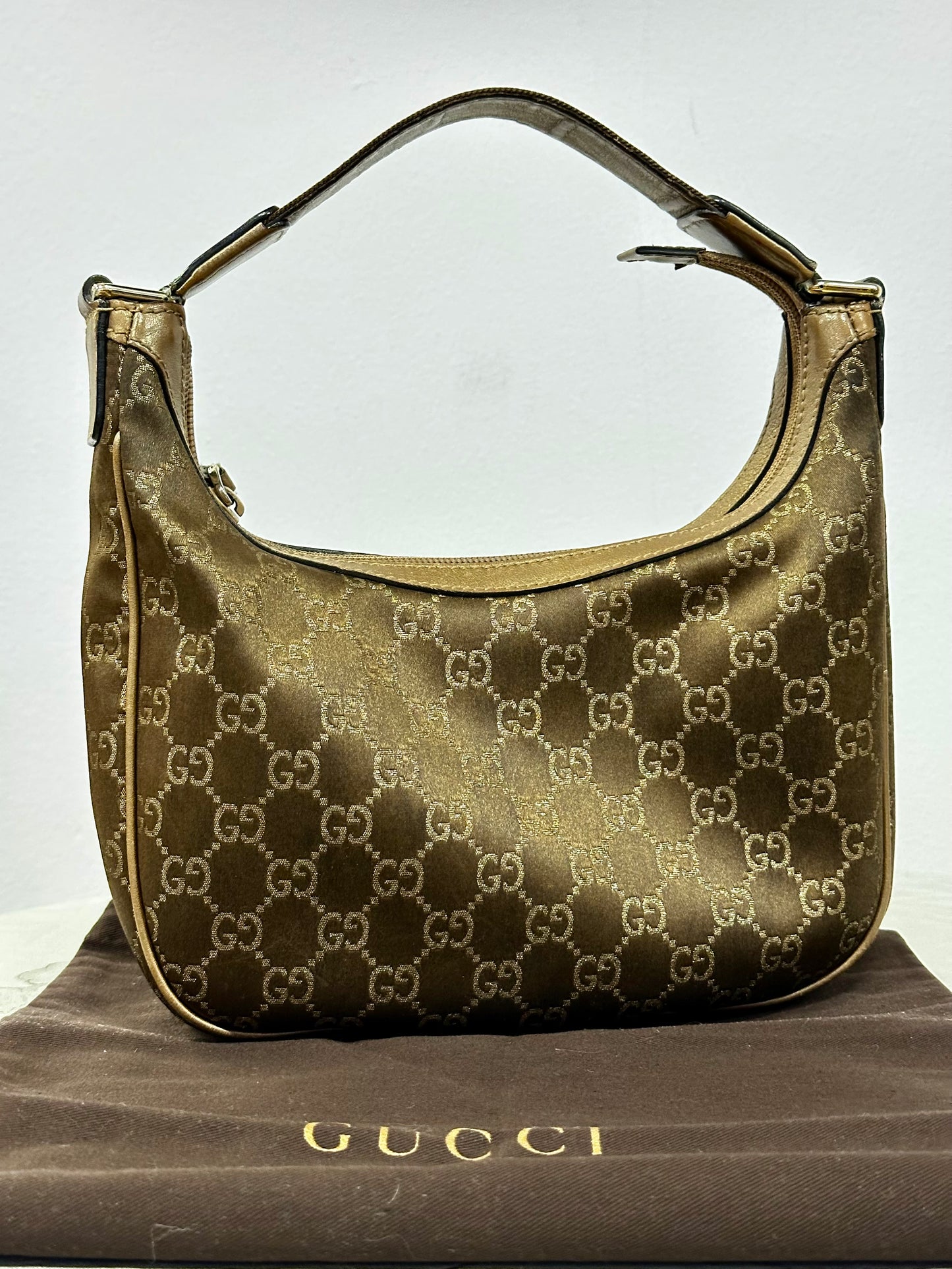 Gucci GG Monogram Hobo Bag
