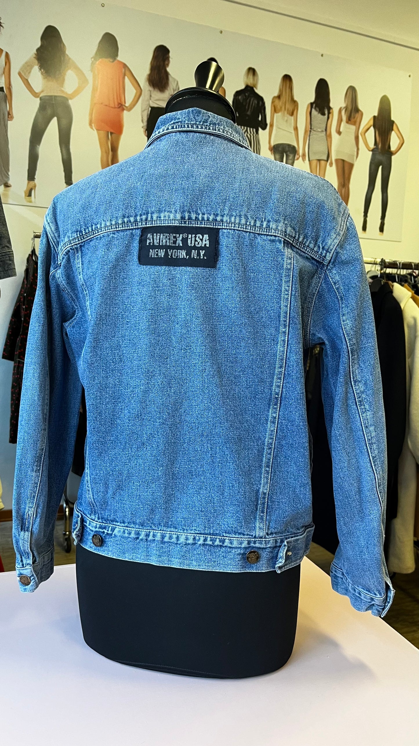 Giacca in denim Avirex USA