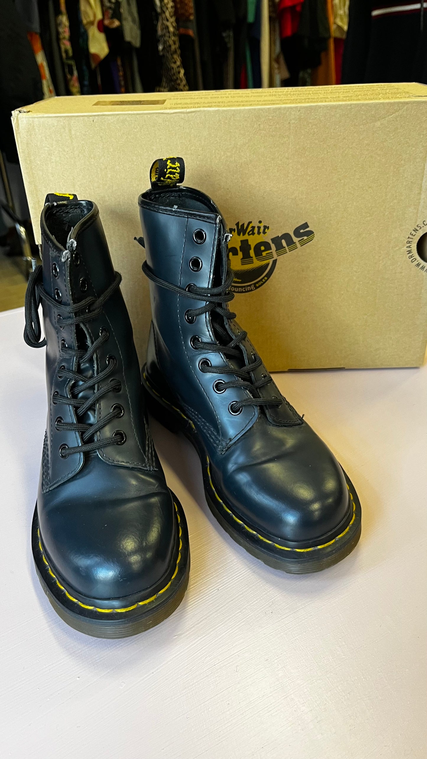 Dr. Martens blu lucide (n.36)