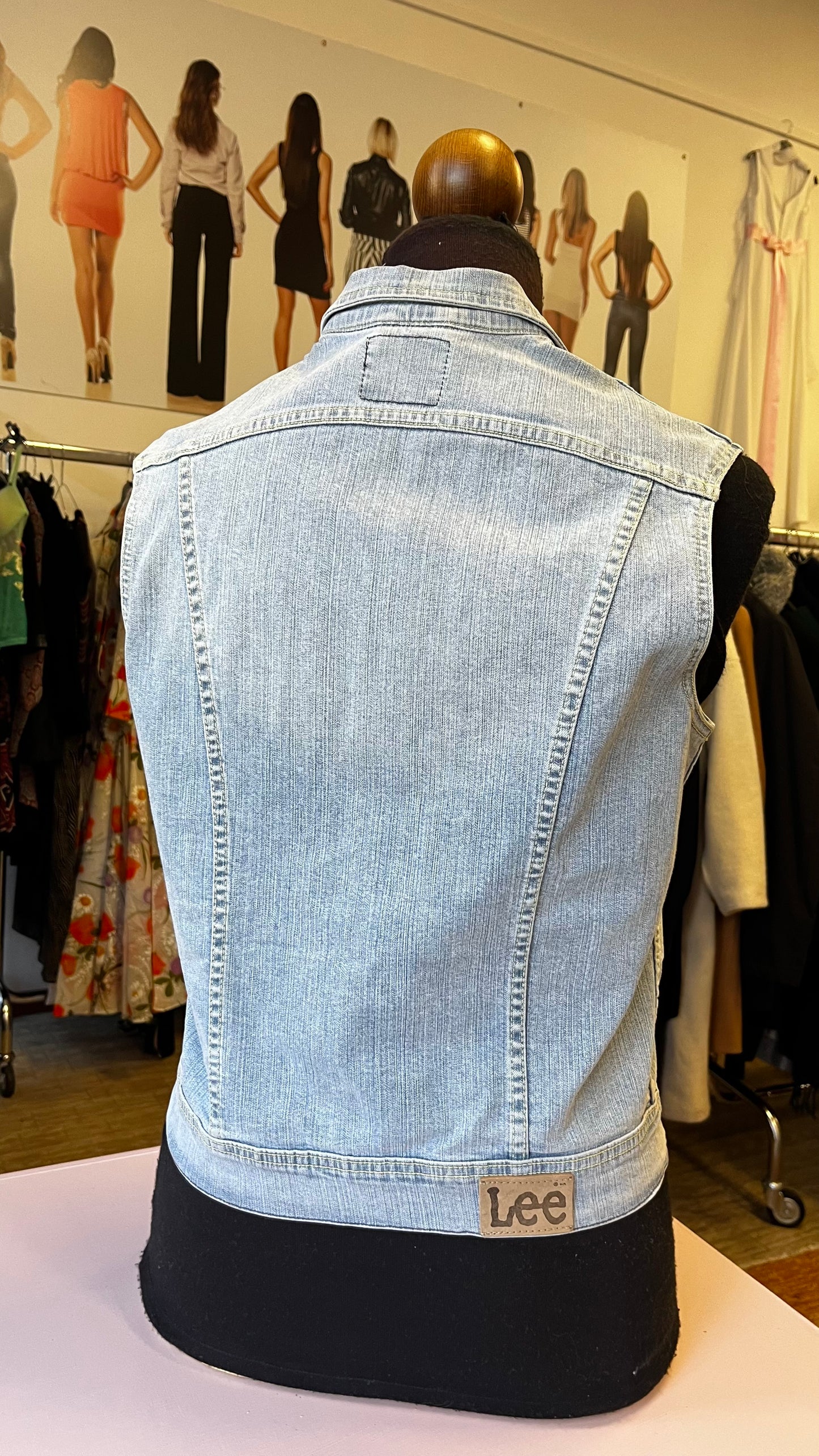 Gilet in denim Lee