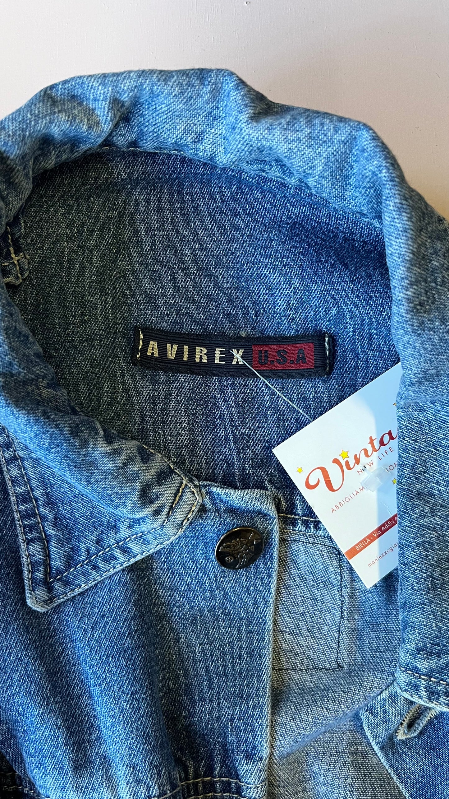 Giacca in denim Avirex USA