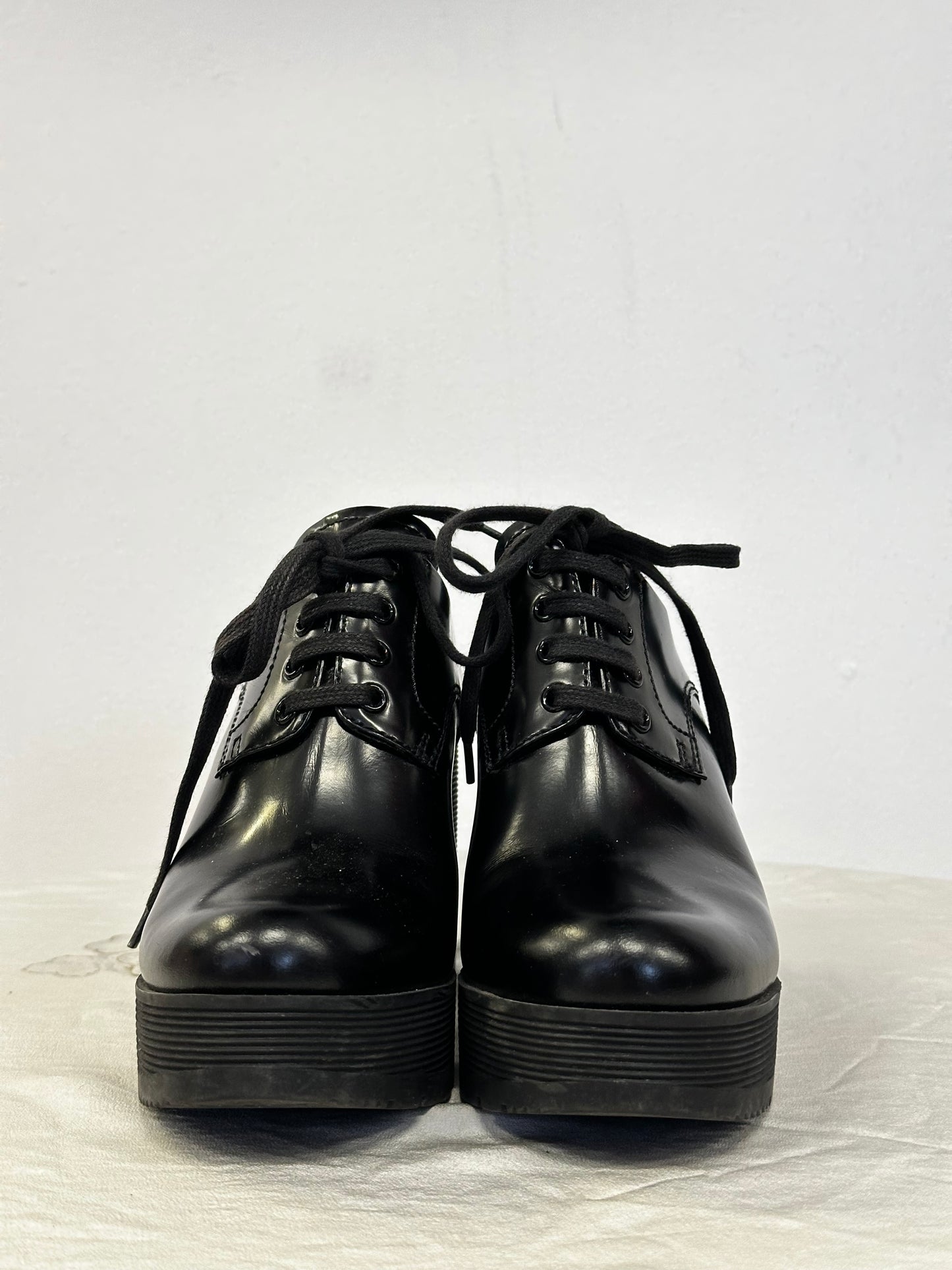 Prada Linea Rossa Platform Lace-Up