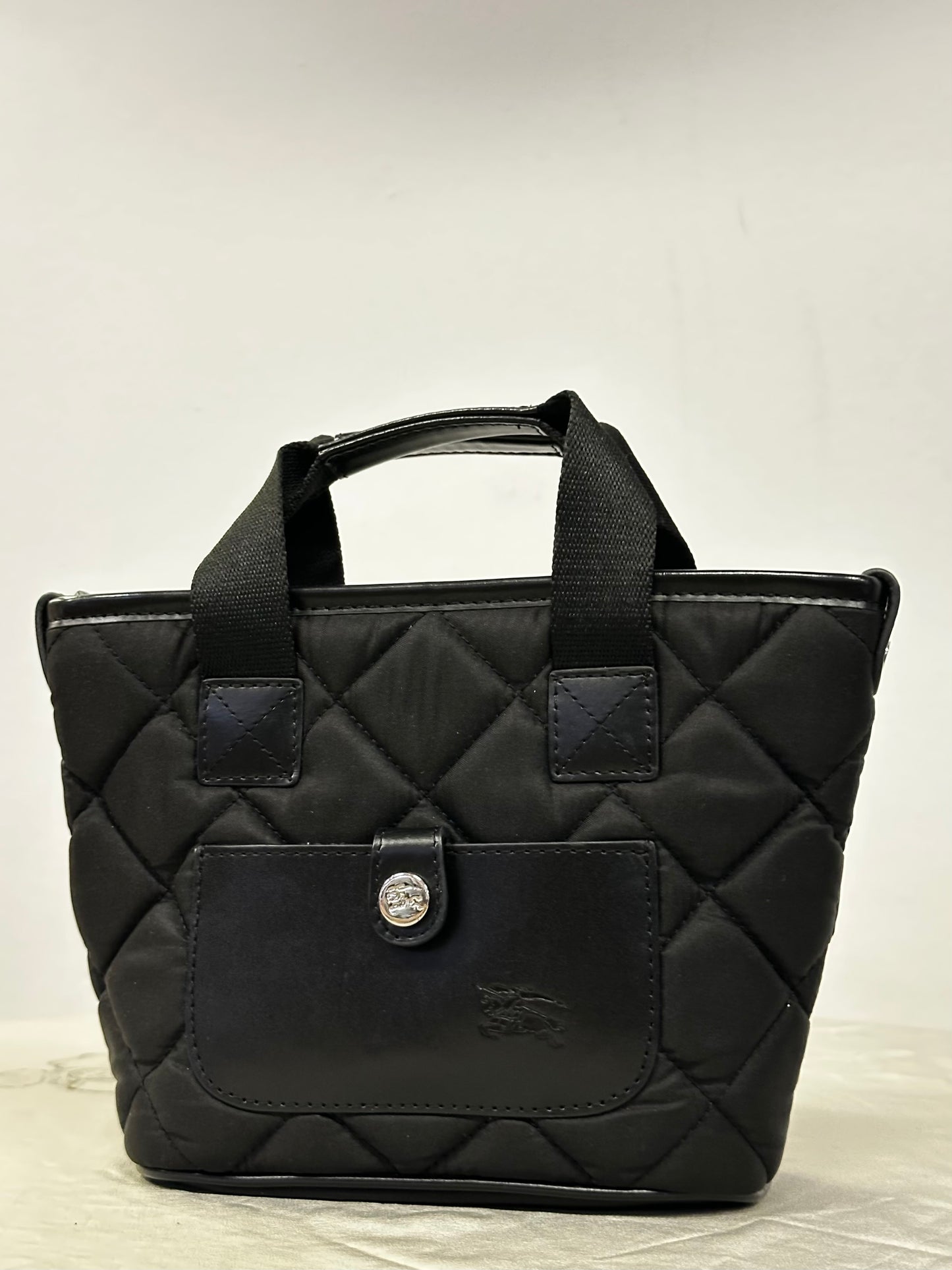 Burberry Quilted Nylon Tote Bag