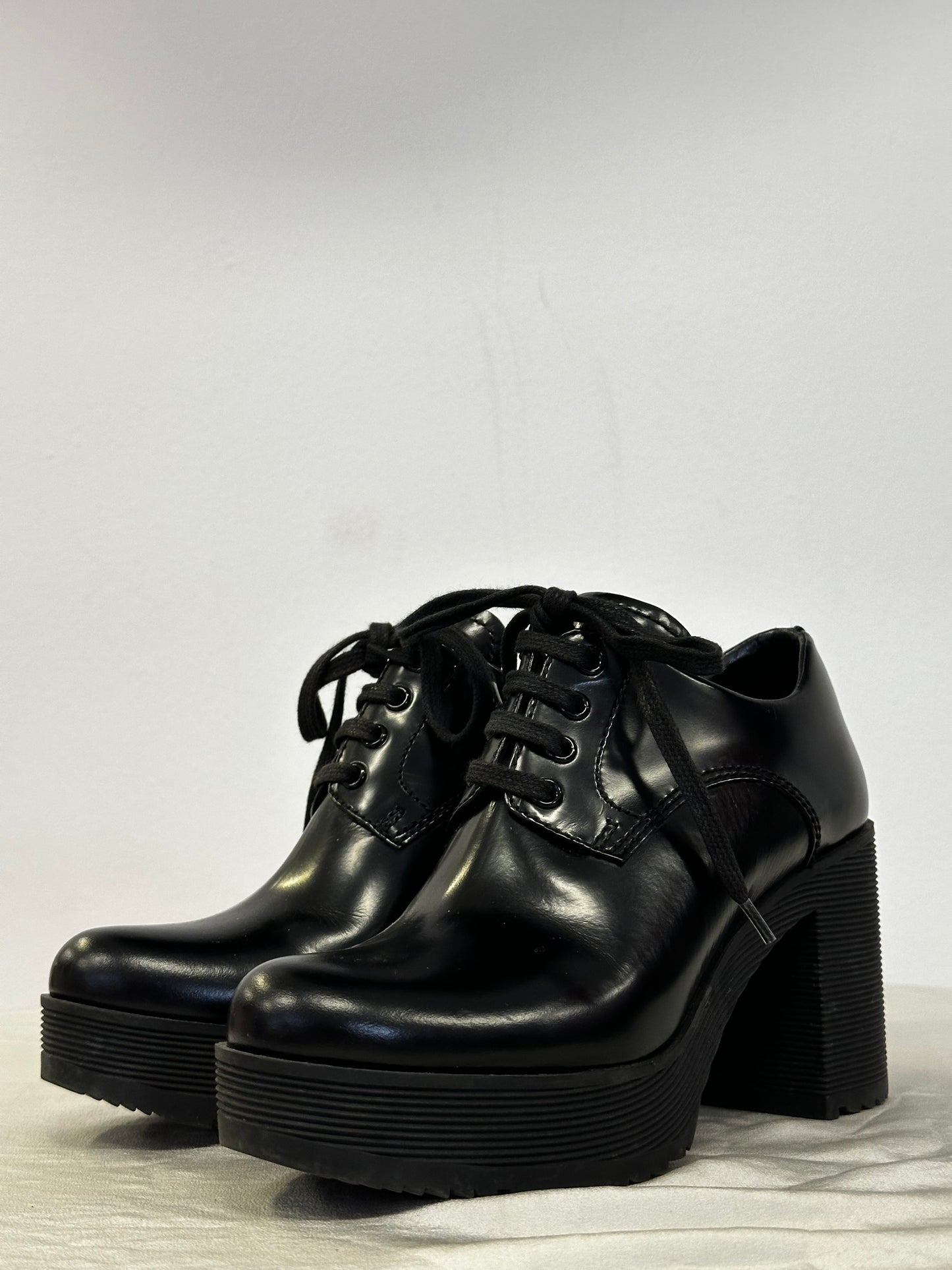 Prada Linea Rossa Platform Lace-Up