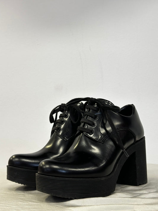 Prada Linea Rossa Platform Lace-Up